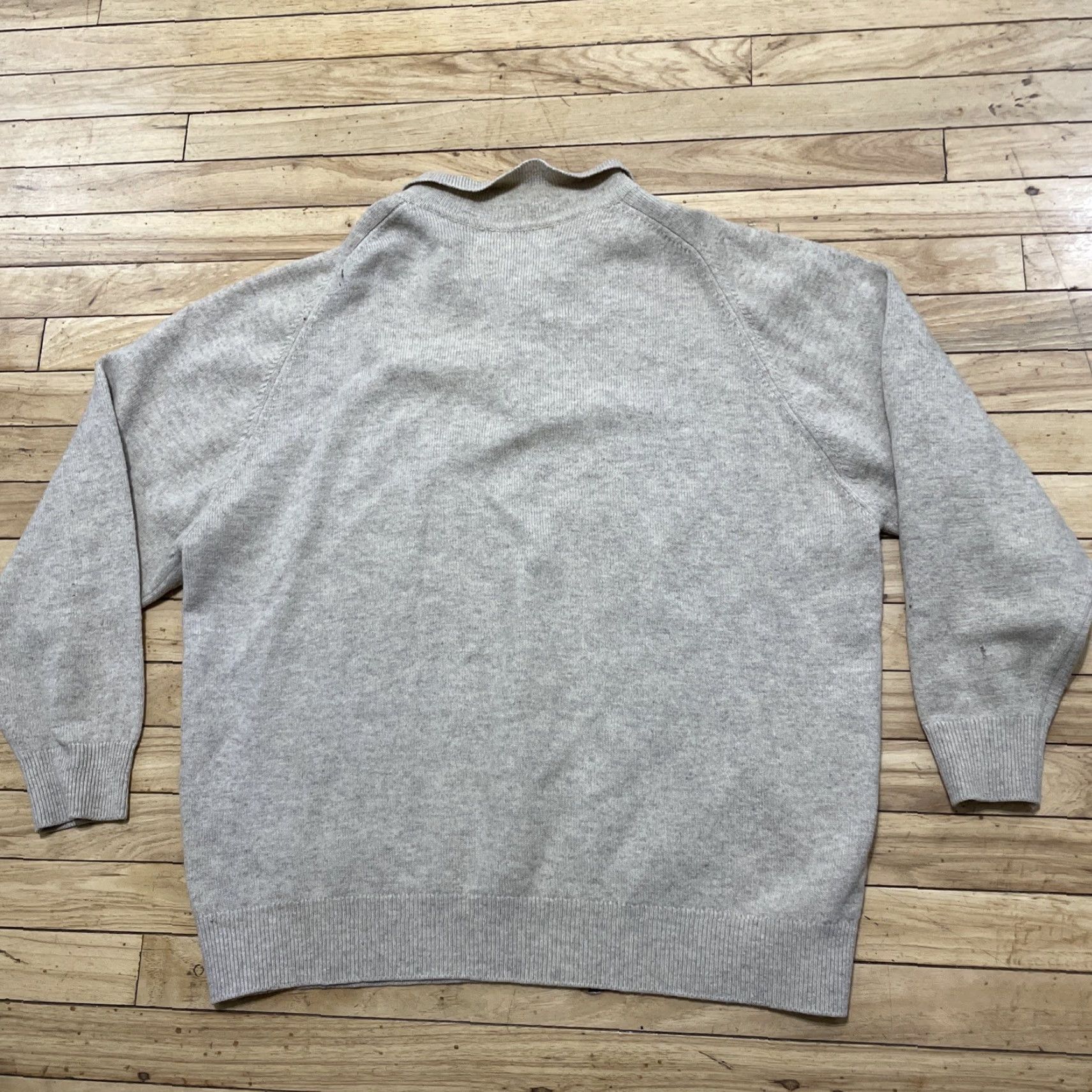 Pringle Of Scotland VTG Pringle of Scotland Sweater Mens L Brown Oversized Grunge Wool Lambswool PullOver Knit Casual Winter Fall Spring Knitwear Size US L / EU 52-54 / 3 - 2 Thumbnail