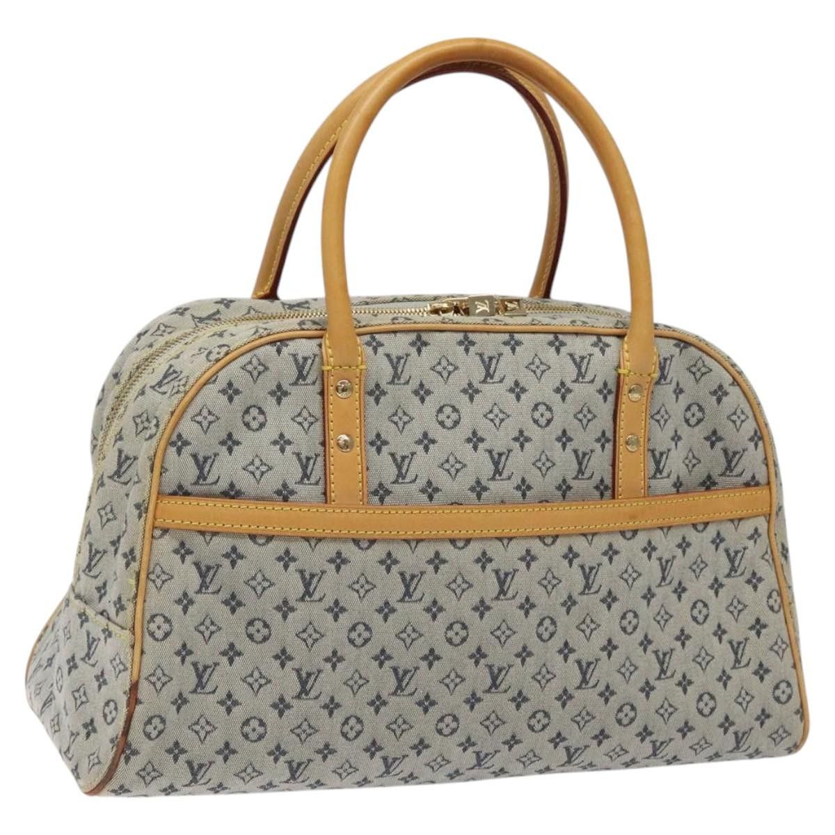 Louis Vuitton Monogram Mini Marie Hand Bag Blue M92003 Lv Auth Ep8544, Women's