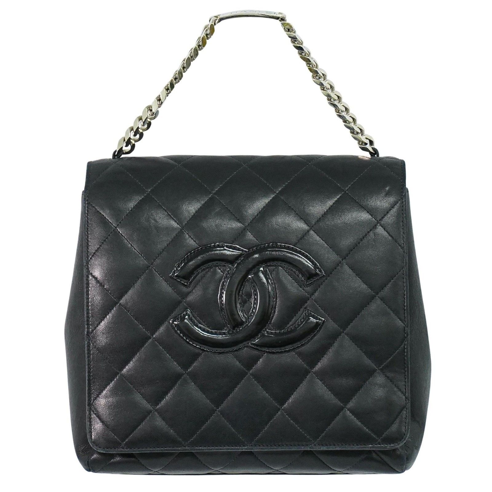 Chanel Chanel Vintage ID Bracelet Flap Bag Quilted Lambskin Size ONE SIZE - 1 Thumbnail