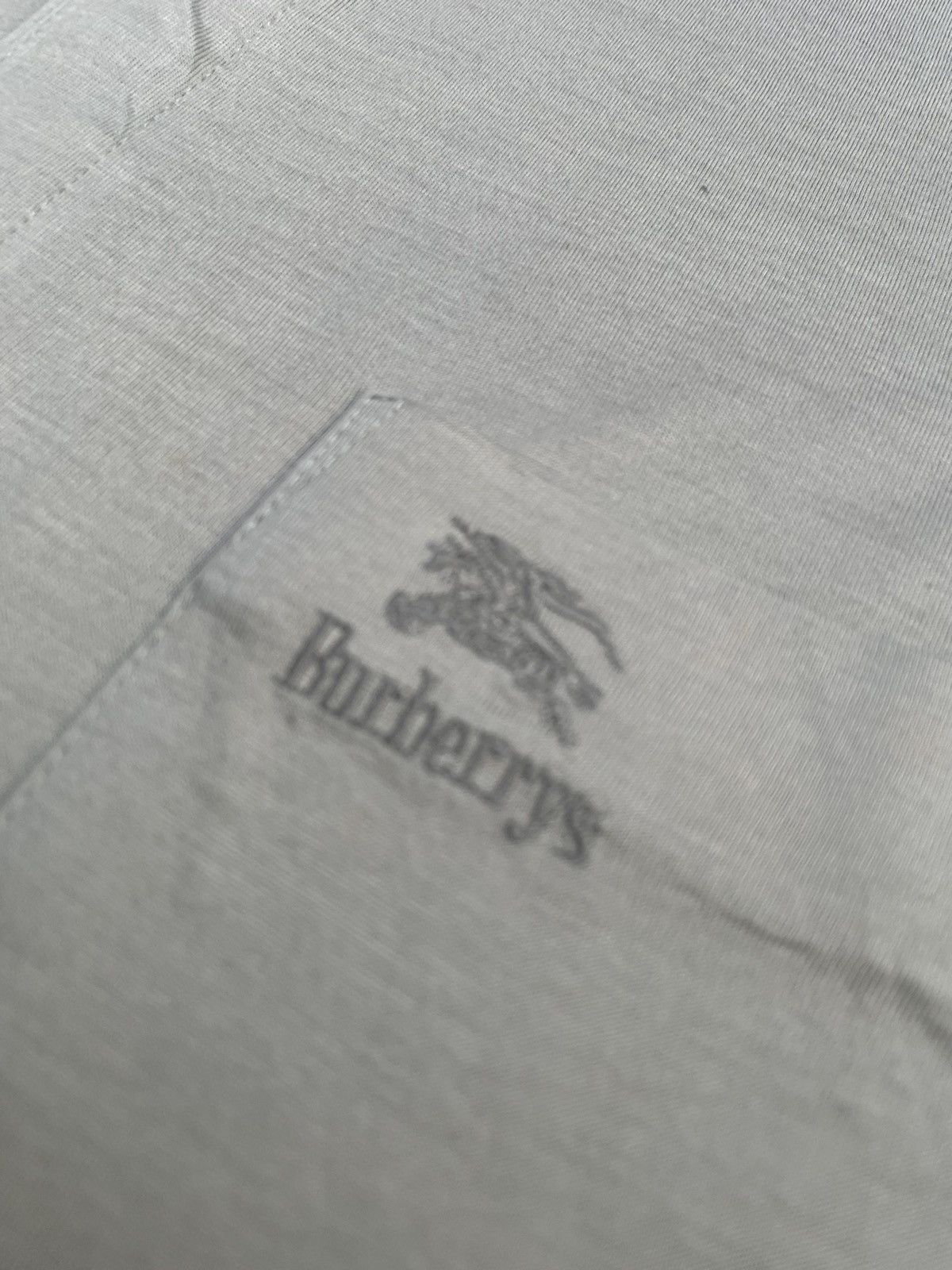 Burberry × Designer × Vintage Vintage Burberrys Polo Tshirt Size US M / EU 48-50 / 2 - 18 Thumbnail