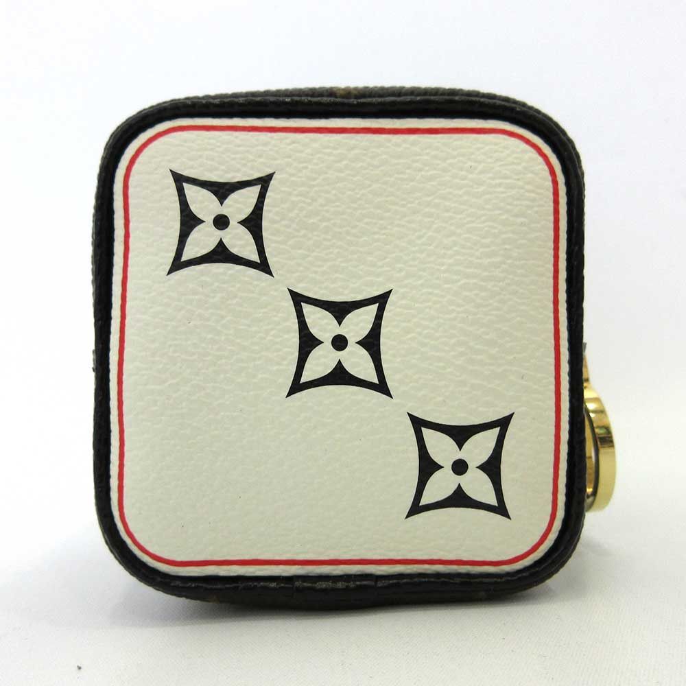Louis Vuitton Louis Vuitton Louis Vuitton Monogram Portemonnaie Cube Pouch M80231 Canvas Vanity Bag M80231 Size ONE SIZE - 1 Thumbnail
