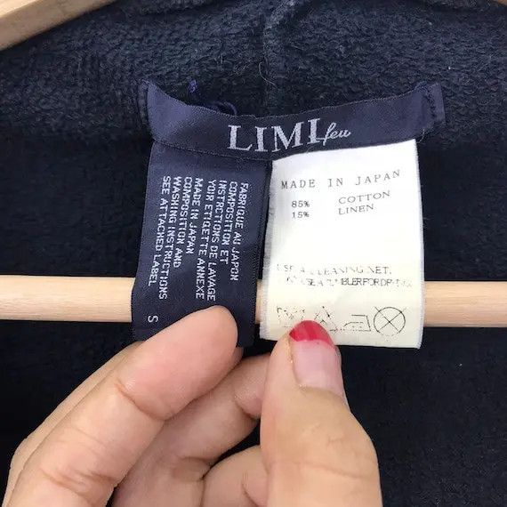 Limi Feu × Yohji Yamamoto Vtg YOHJI YAMAMOTO LIMI Feu Japan Indigo Jacket Sweater Size S / US 4 / IT 40 - 5 Thumbnail
