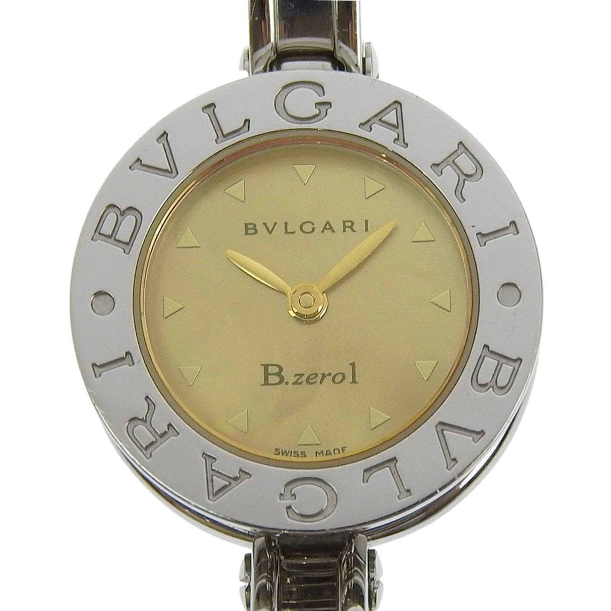 Bvlgari BVLGARI Bzero1 BZ22S Women's Stainless Steel Quartz Analog Watch with Brown Shell Dial Size ONE SIZE - 1 Thumbnail