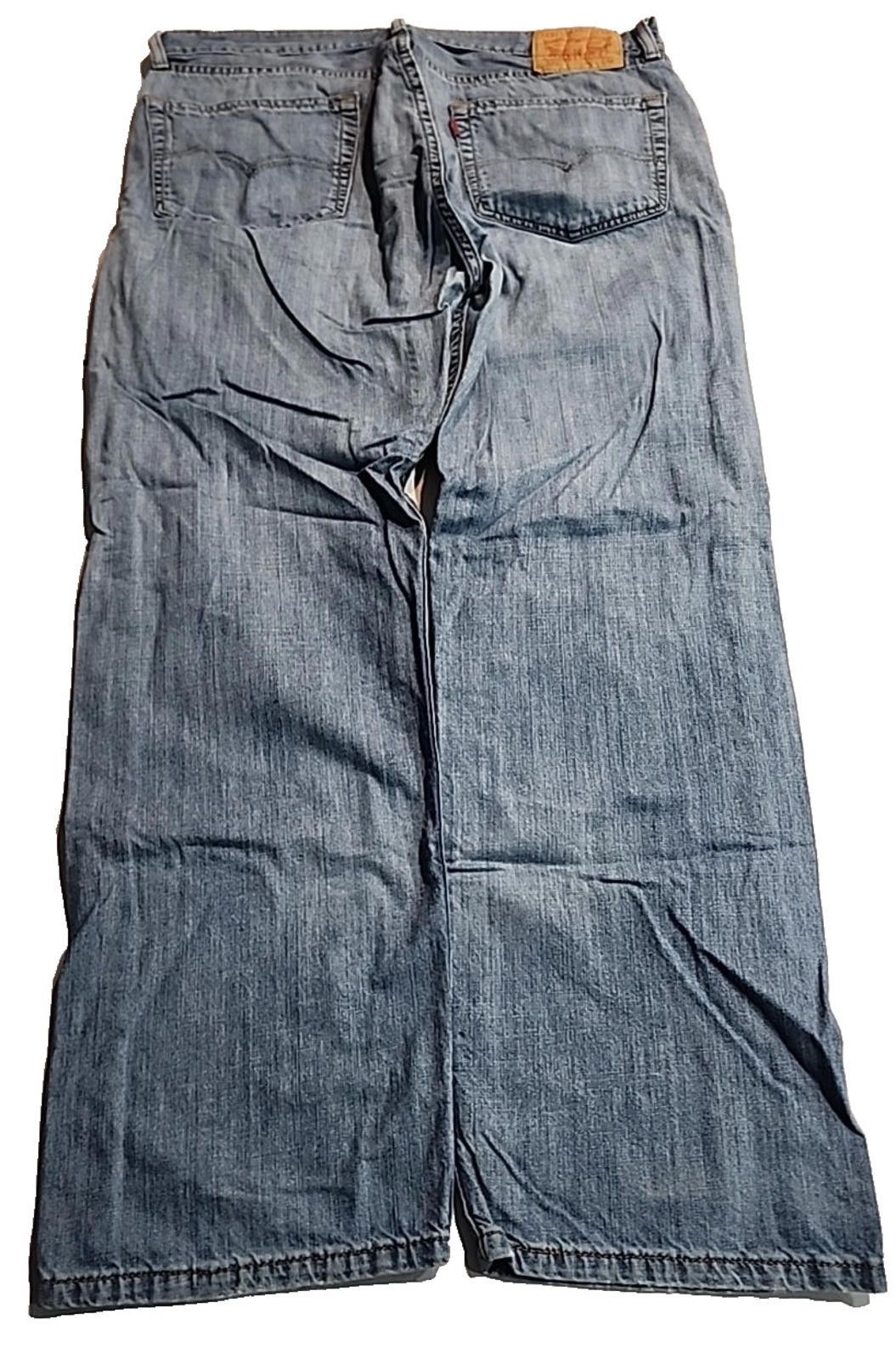 Levi's Levi's 505 Mens Jeans Actual 36x29 Blue Denim Size US 36 / EU 52 - 4 Thumbnail