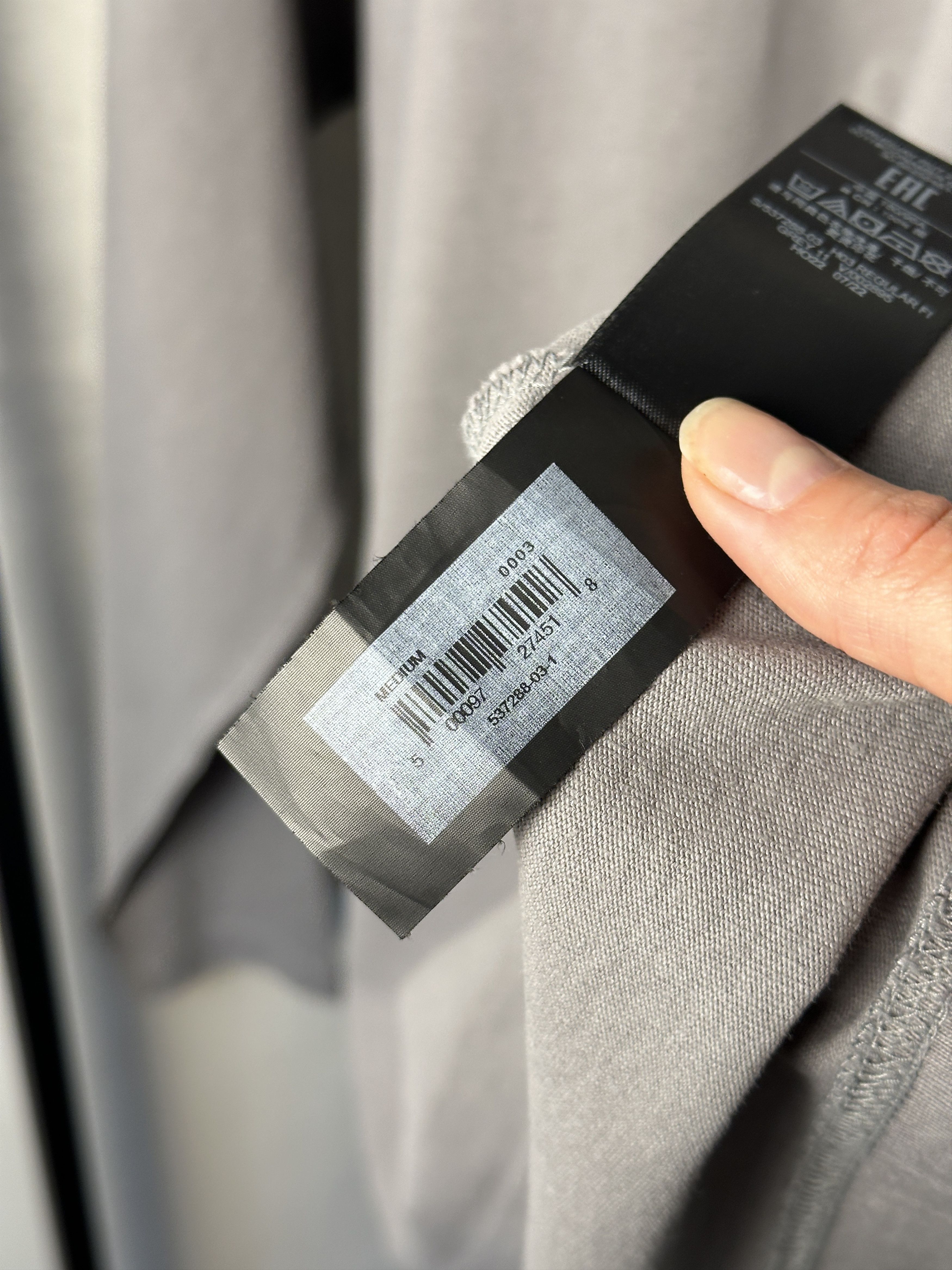 Gap Yzy x Gap Grey Long-sleeve Size US M / EU 48-50 / 2 - 6 Thumbnail