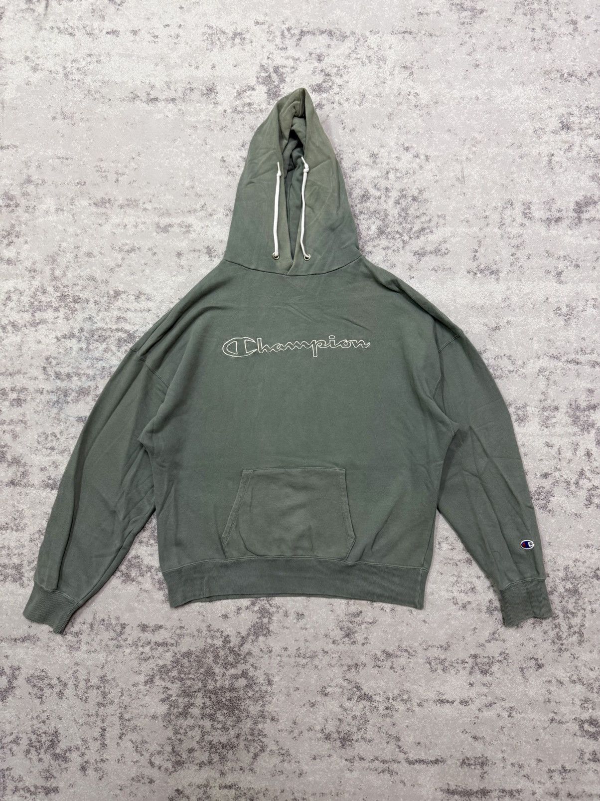Champion Vintage Champion Embroidery Logo Pullover Sweater Hoodie Size US M / EU 48-50 / 2 - 3 Thumbnail