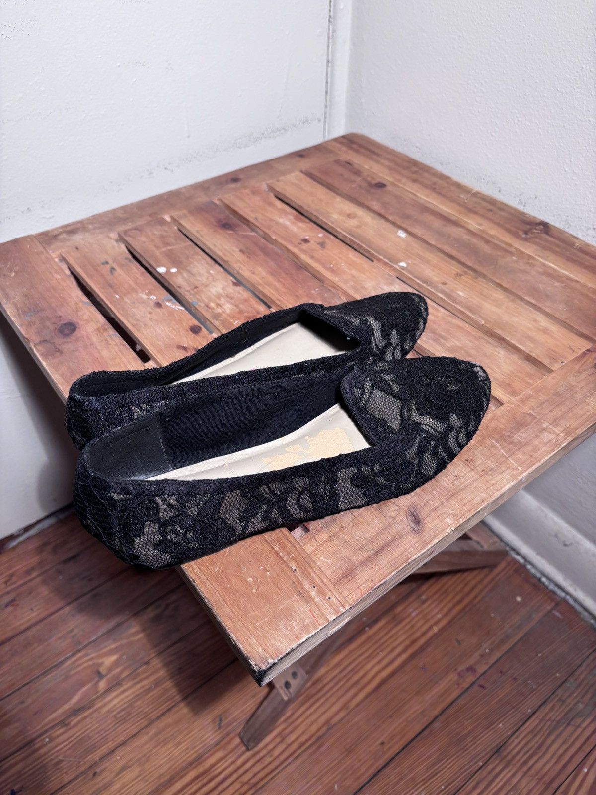 Isaac Mizrahi Isaac Mizrahi Live Lace Flats Size US 8 / IT 38 - 3 Thumbnail