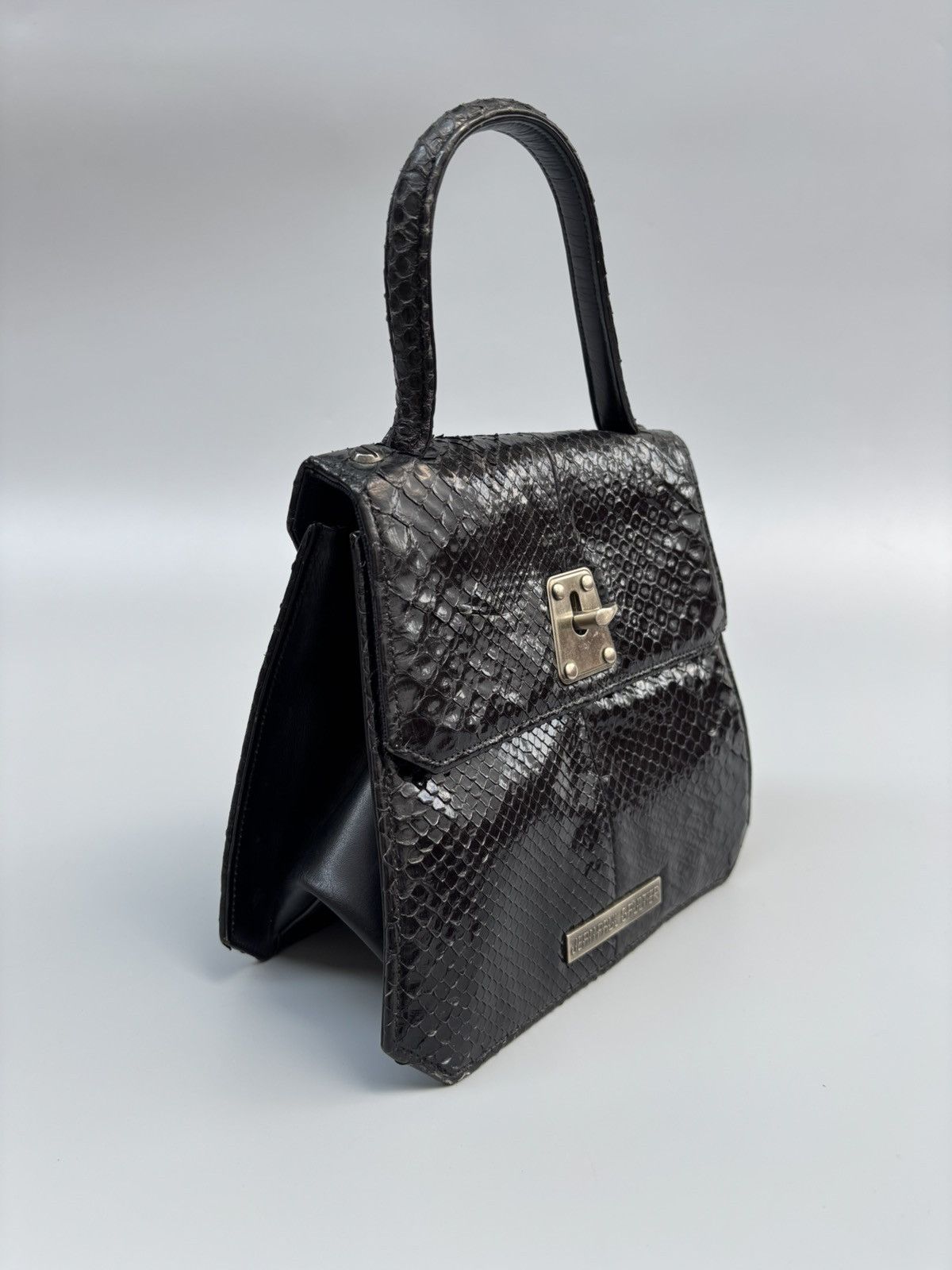 Jean Paul Gaultier Archive Jean Paul Gaultier - Top Handle Snakeskin Mini Bag Size ONE SIZE - 2 Thumbnail