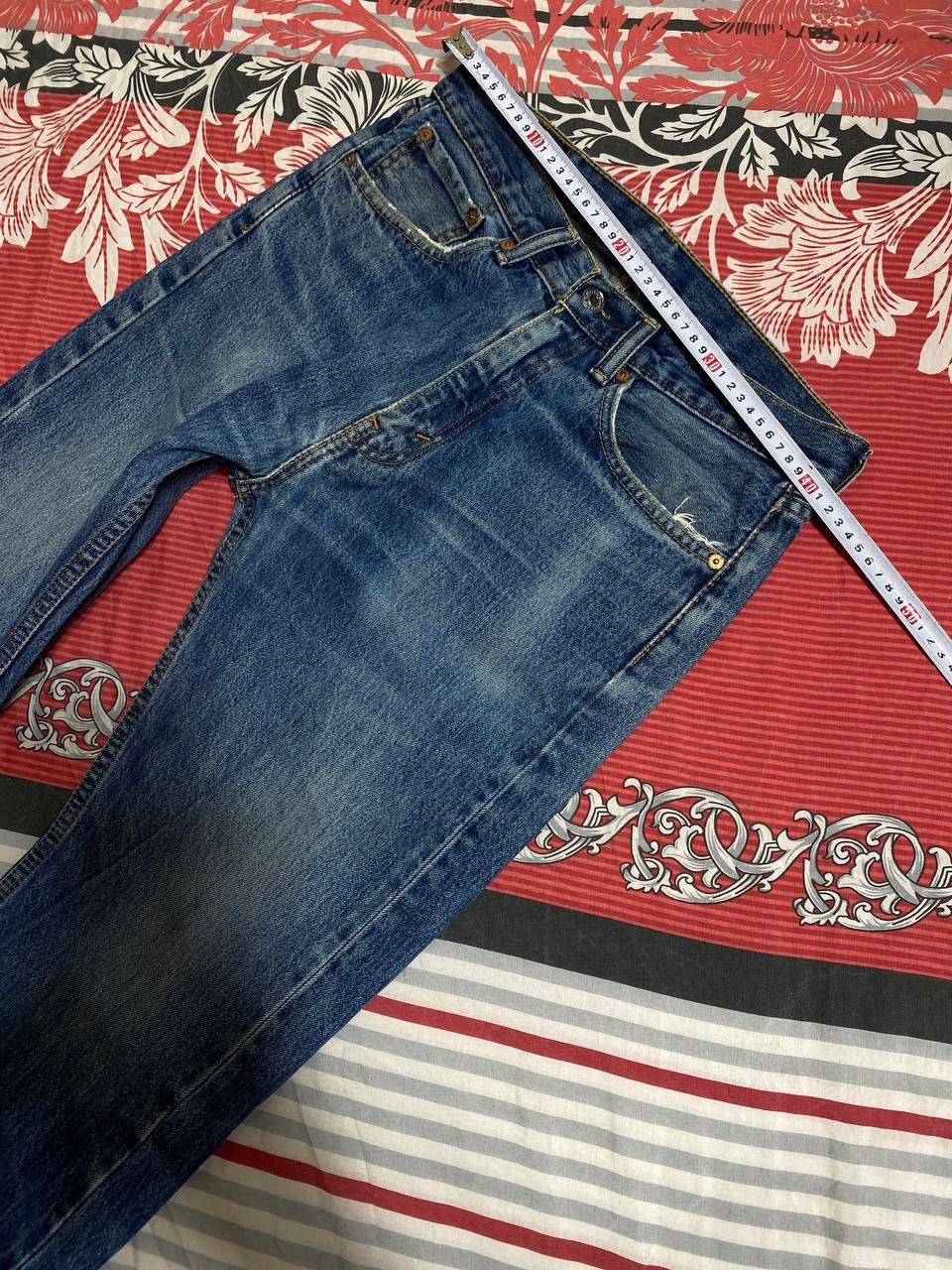 Levi's × Vintage Vintage Levi's 505 Signature Released Hem Jeans Size US 34 / EU 50 - 3 Thumbnail