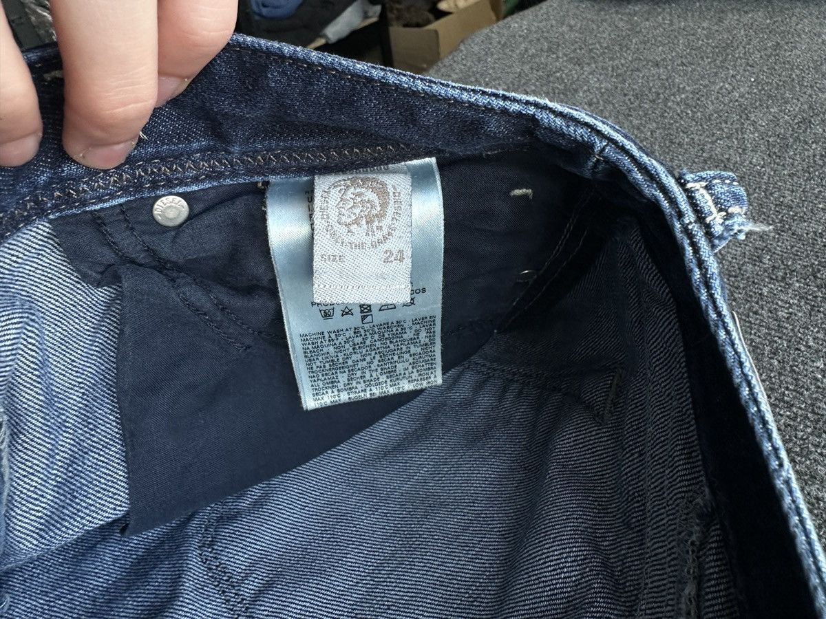 Diesel OPIUM 🚨 DIESEL WMN DENIM JEANS AVANT GARDE Y2K IFSIXWASNINE Size 26" / US 2 / IT 38 - 9 Thumbnail