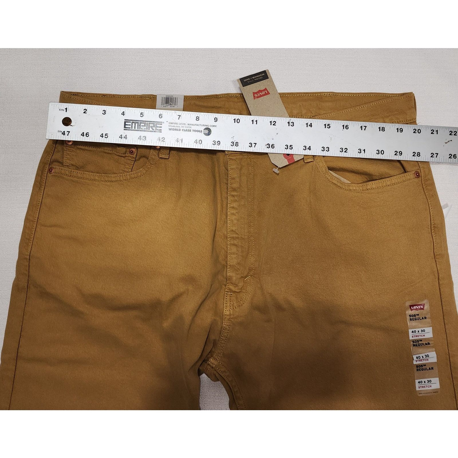 Levi's Levi's 505 Men's regular W40''x L30'' pants Size US 40 / EU 56 - 8 Thumbnail