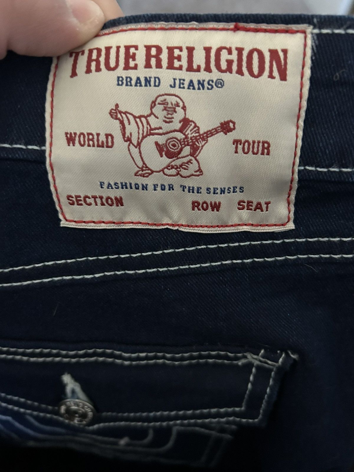 True Religion Women’s Navy blue true religion jeans Size 31" - 3 Thumbnail