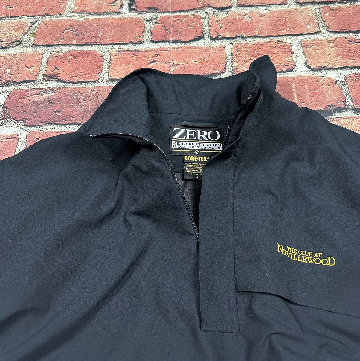 Goretex Zero Restriction Gore-Tex Golf Jacket 1/4 Zip Short Sleeve Size US XL / EU 56 / 4 - 3 Thumbnail
