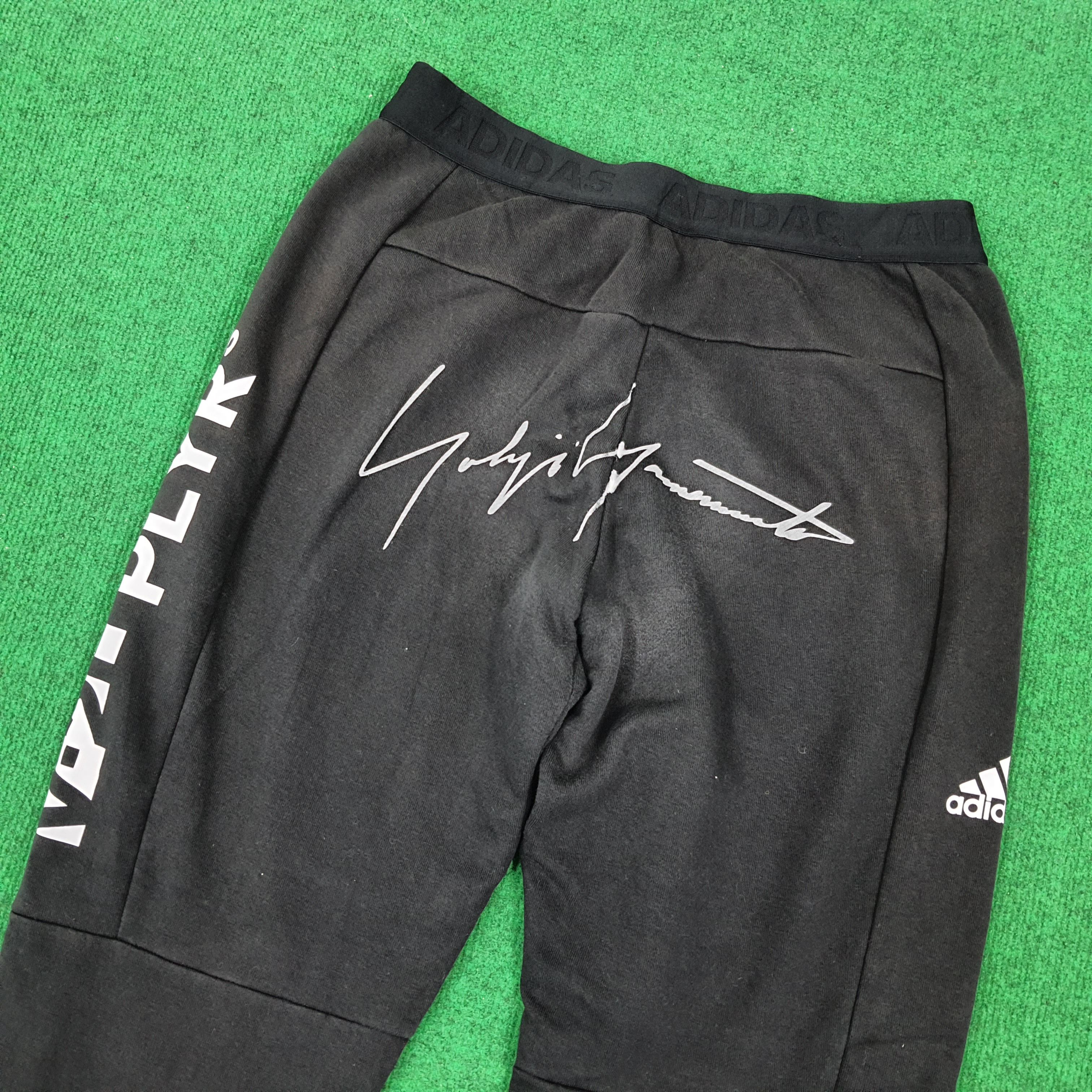 Adidas Vintage ADIDAS X Custom Yohji Yamamoto Y3 Sweatpants Size US 31 - 2 Thumbnail