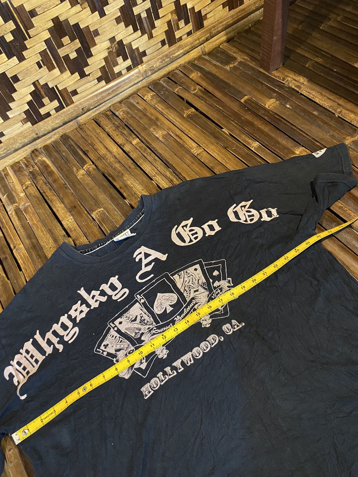 Vintage WHISKY A GOGO PUNK TSHIRT Size US XL / EU 56 / 4 - 11 Thumbnail