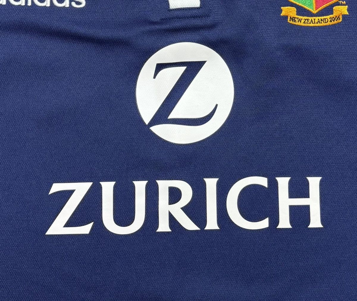 Adidas New Zealand Zurich 2005 Rugby Shirt Jersey Adidas Size US L / EU 52-54 / 3 - 9 Thumbnail