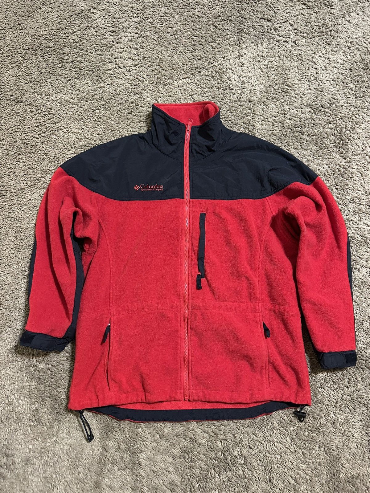 Columbia Vintage Columbia fleece “triple red” jacket 00s size large Size US L / EU 52-54 / 3 - 1 Thumbnail