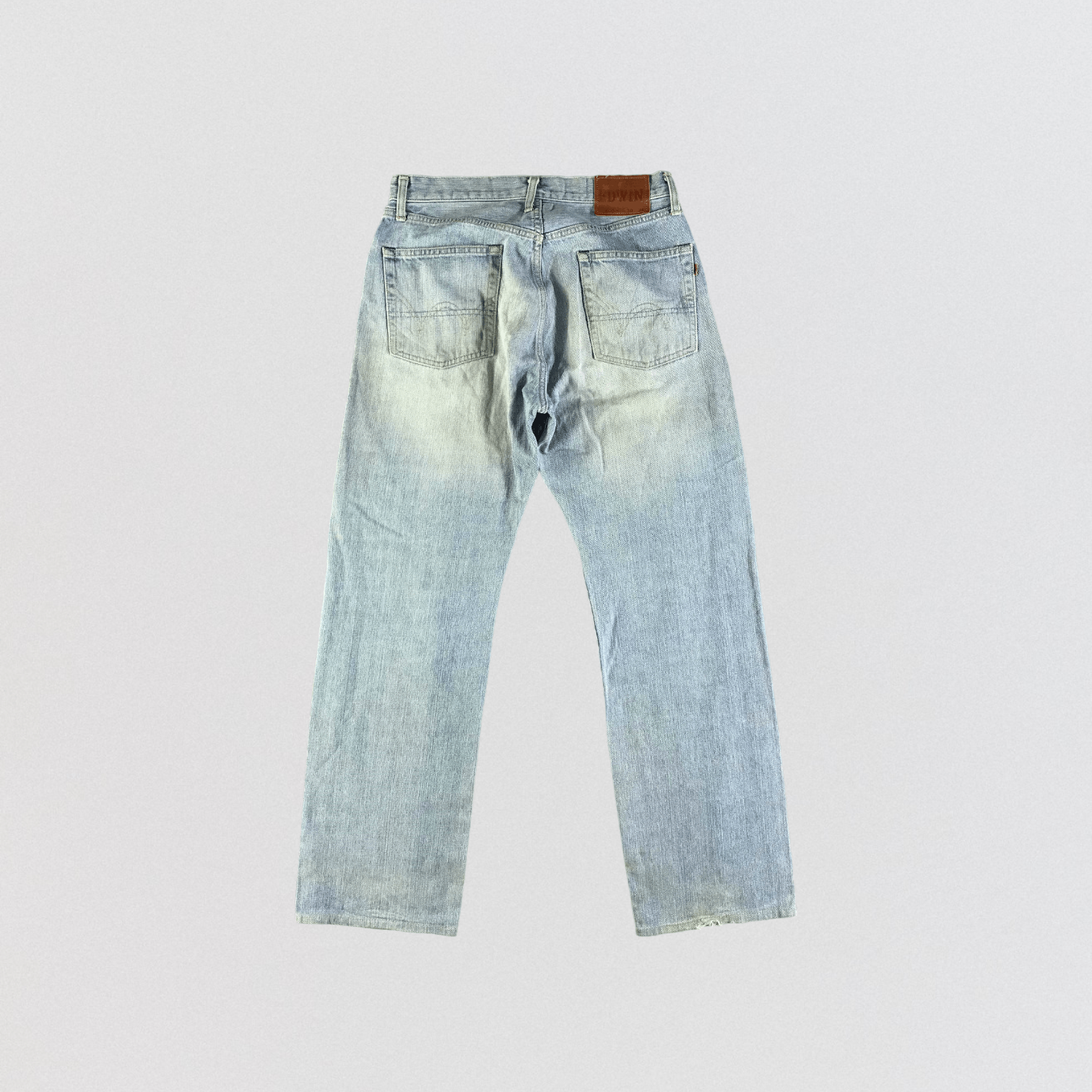 Edwin Vintage Light Wash Edwin 505X Selvedge Jeans-JM3531 Size US 31 - 2 Thumbnail