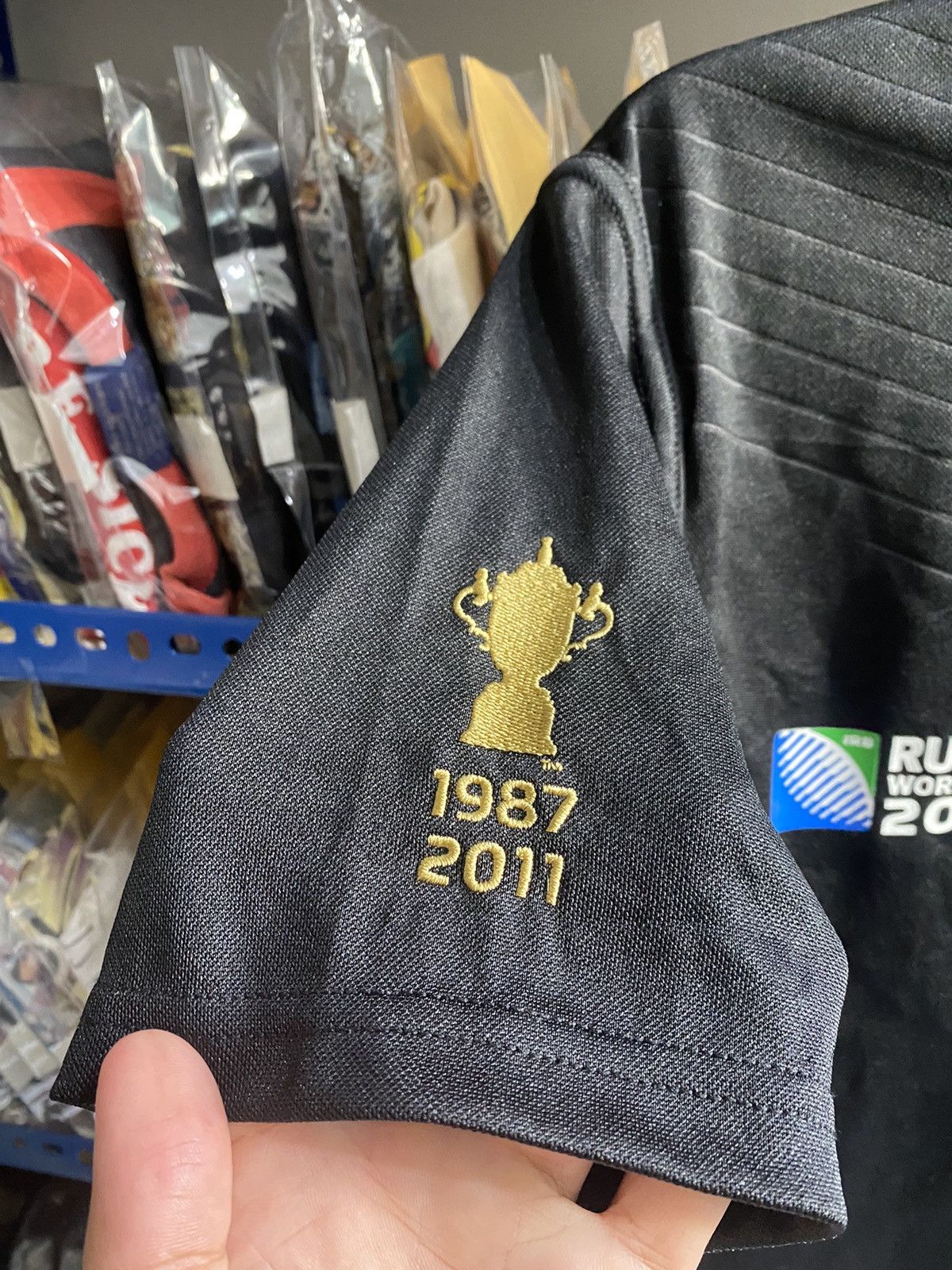 Adidas RUGBY WORLD CUP 2015 SHIRT Size US M / EU 48-50 / 2 - 6 Thumbnail