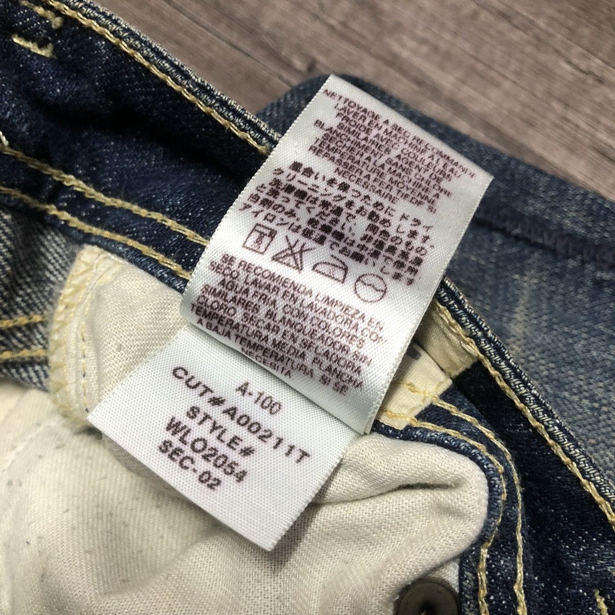 Taverniti × Vintage Distressed Denim Taverniti Jeans Courtney Flare Design Size 27" / US 4 / IT 40 - 25 Thumbnail