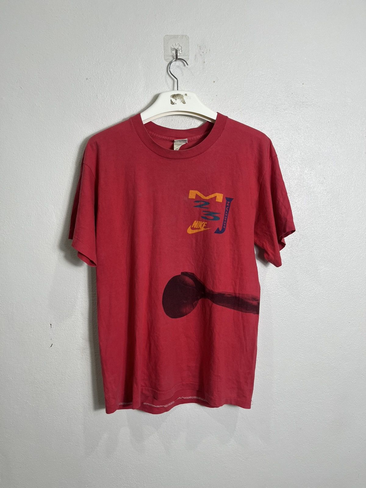 Nike Vintage 90s NIKE AIR JORDAN T-shirt Size US L / EU 52-54 / 3 - 2 Thumbnail