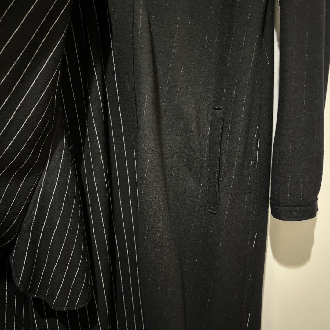 Yohji Yamamoto yohji yamamoto POUR HOMME Thick Navy Long Cardigan Size US L / EU 52-54 / 3 - 6 Thumbnail