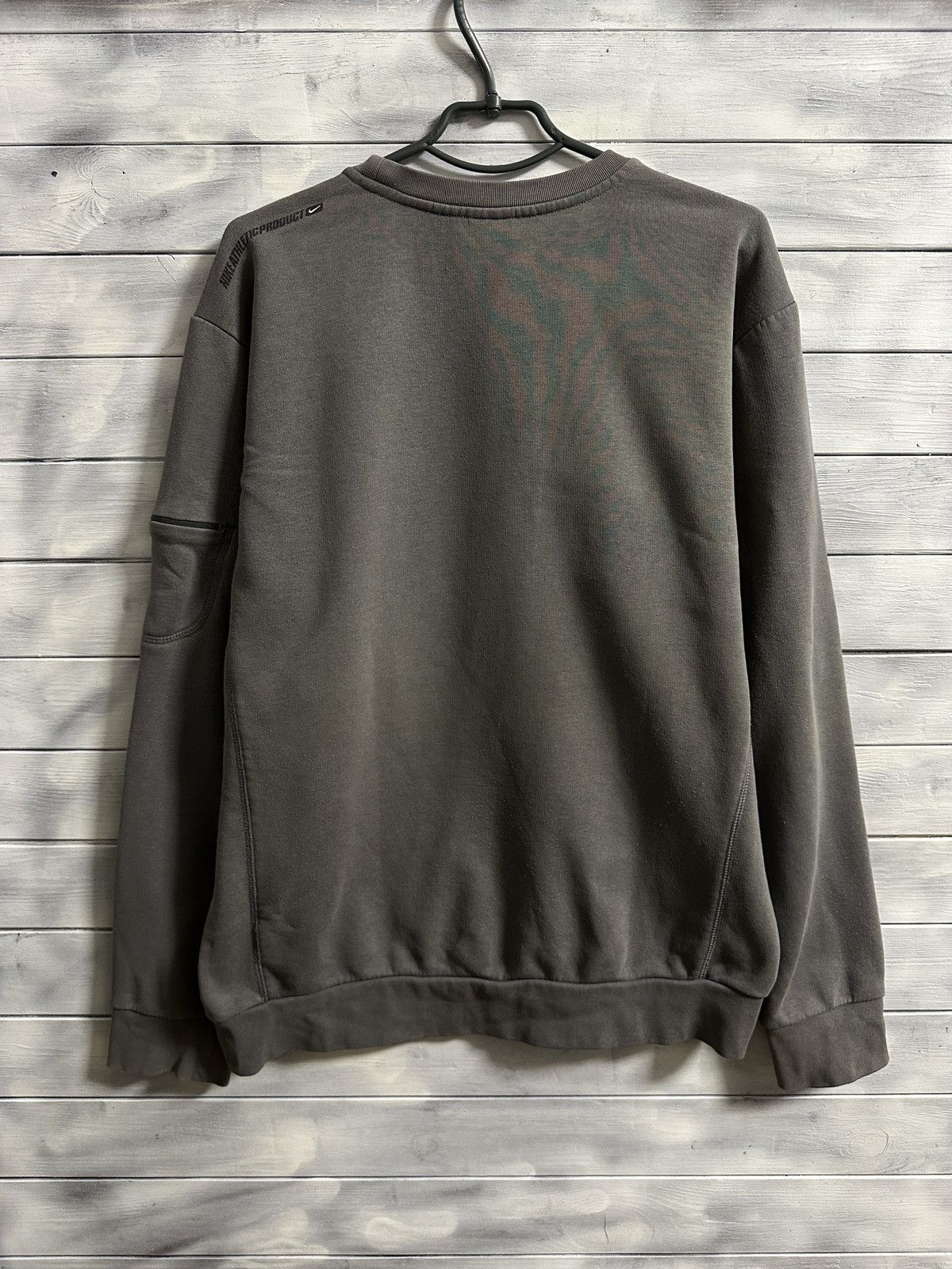 Nike Rare Vintage Sweatshirt Nike Small Swoosh Drill Y2K style Size US M / EU 48-50 / 2 - 3 Thumbnail
