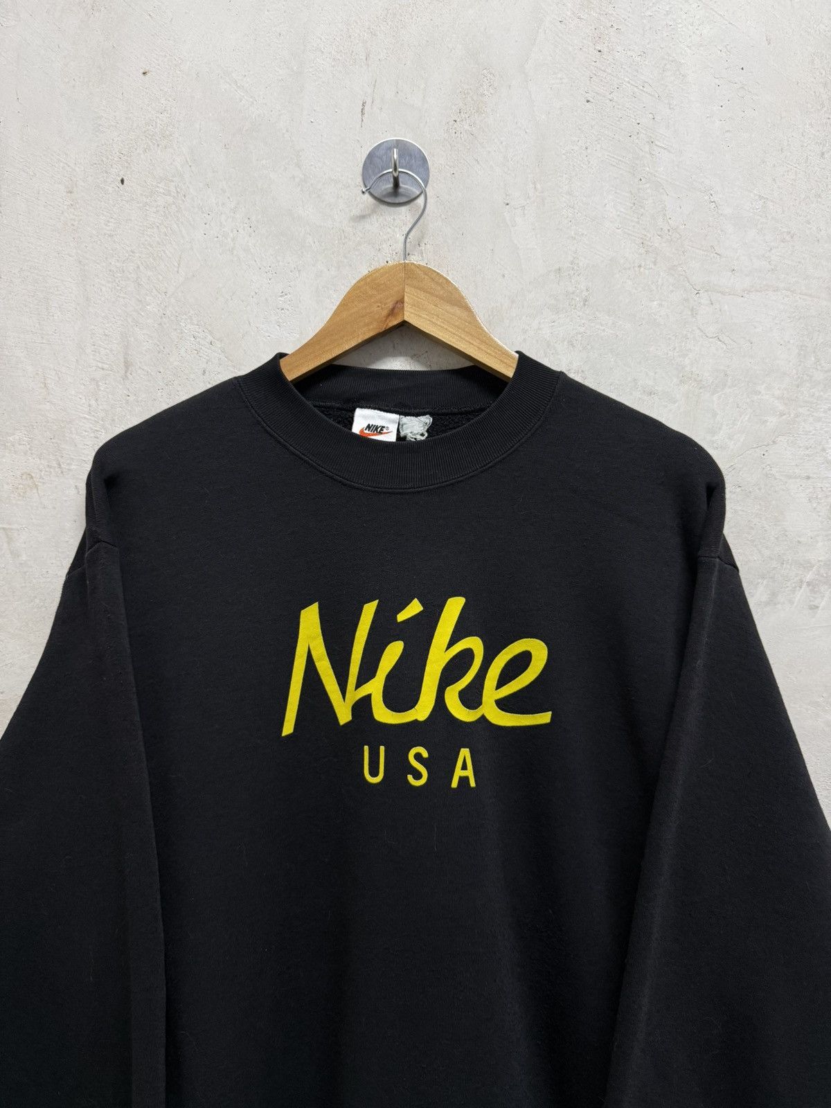 Nike Vintage 90s Nike Center USA Sweatshirt Size US M / EU 48-50 / 2 - 2 Thumbnail