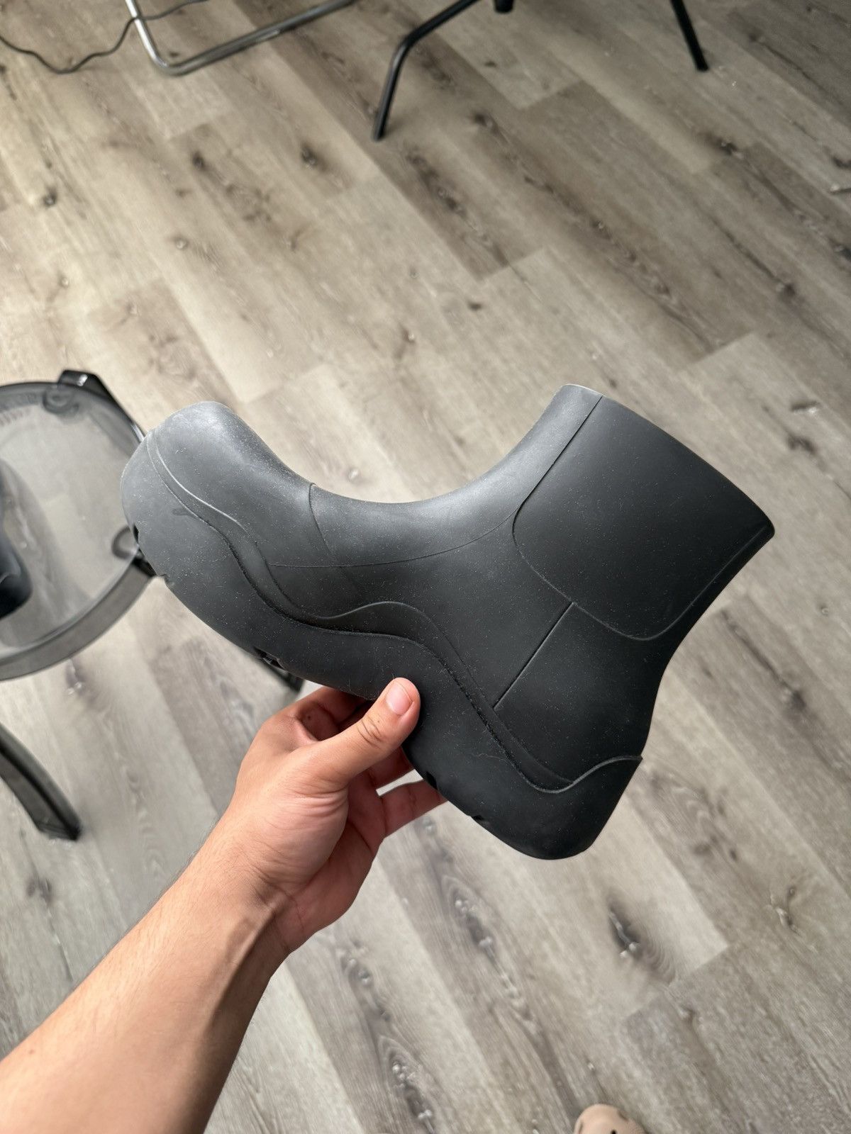 Bottega Veneta Puddle Boots - Black