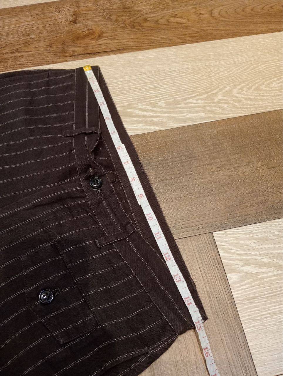 Issey Miyake VINTAGE SUNAOKUWAHARA ISSEY MIYAKE STRIPED PANTS Size 30" / US 8 / IT 44 - 10 Thumbnail