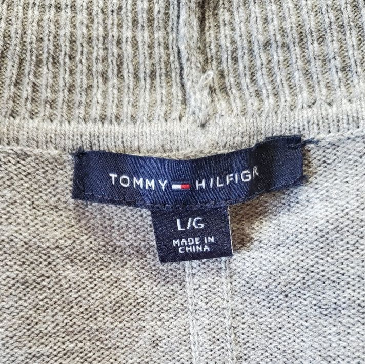 Tommy Hilfiger Tommy Hilfiger Size L Poncho Cardigan Sweater Shrug Ties Size L / US 10 / IT 46 - 9 Thumbnail