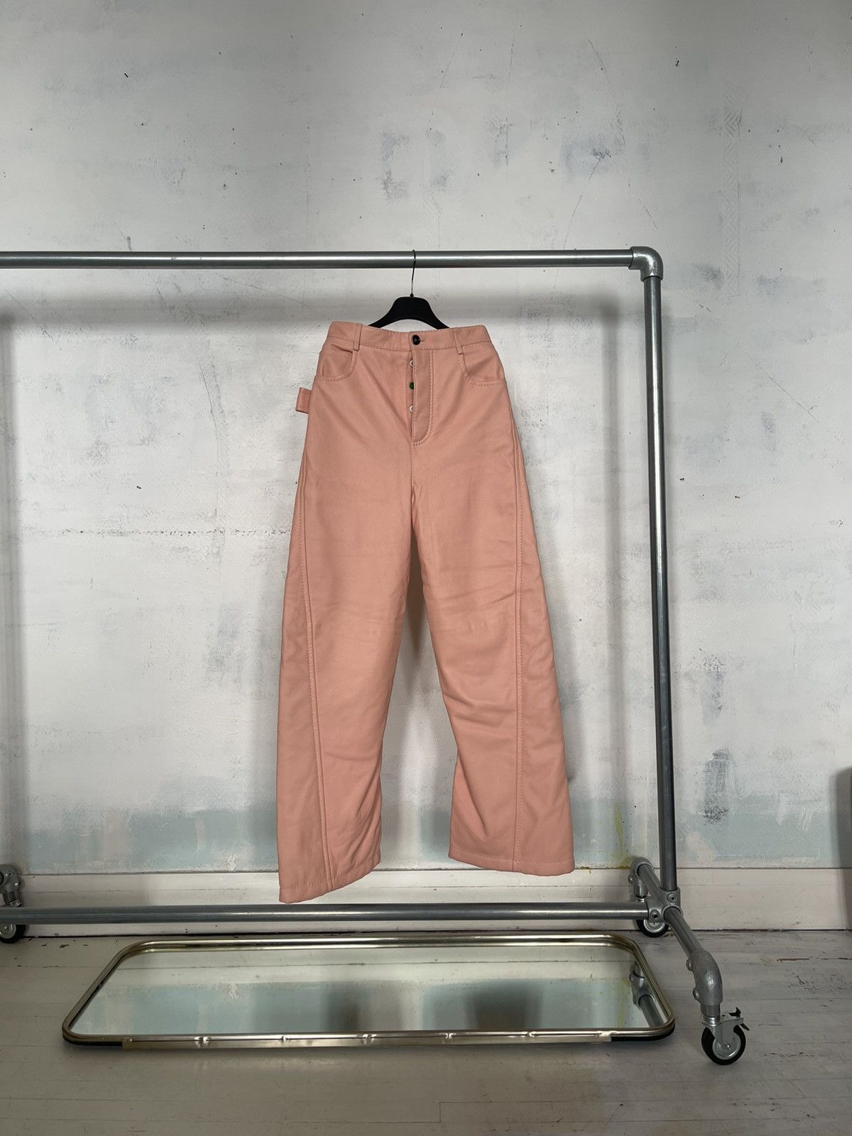 Bottega Veneta Bottega Veneta Deerskin Pants Size US 30 / EU 46 - 1 Thumbnail