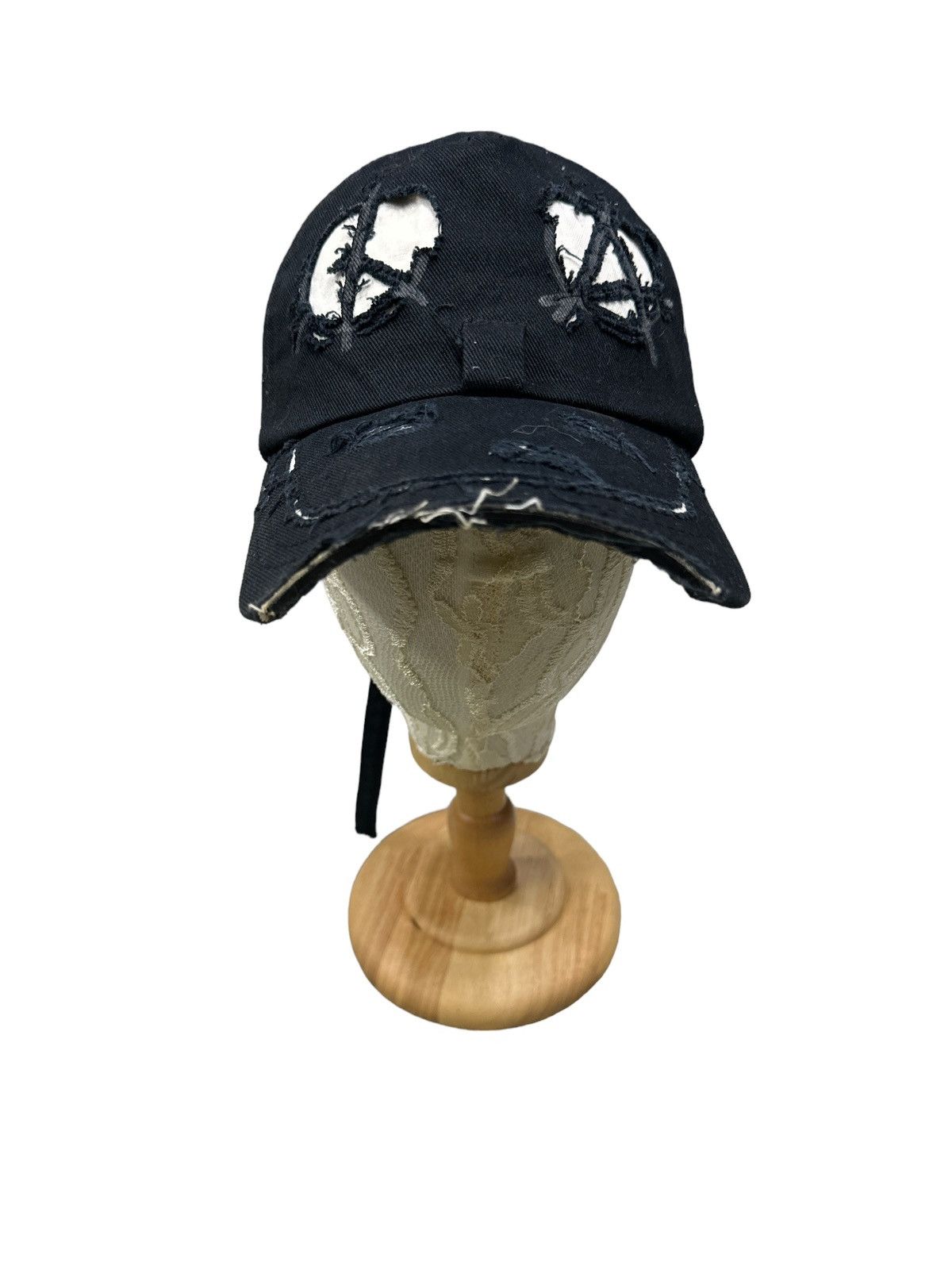Japanese Brand MOTIFEST ANARCHIS SEDITIONARIES DESTROYED CAP KOREA Size ONE SIZE - 3 Thumbnail