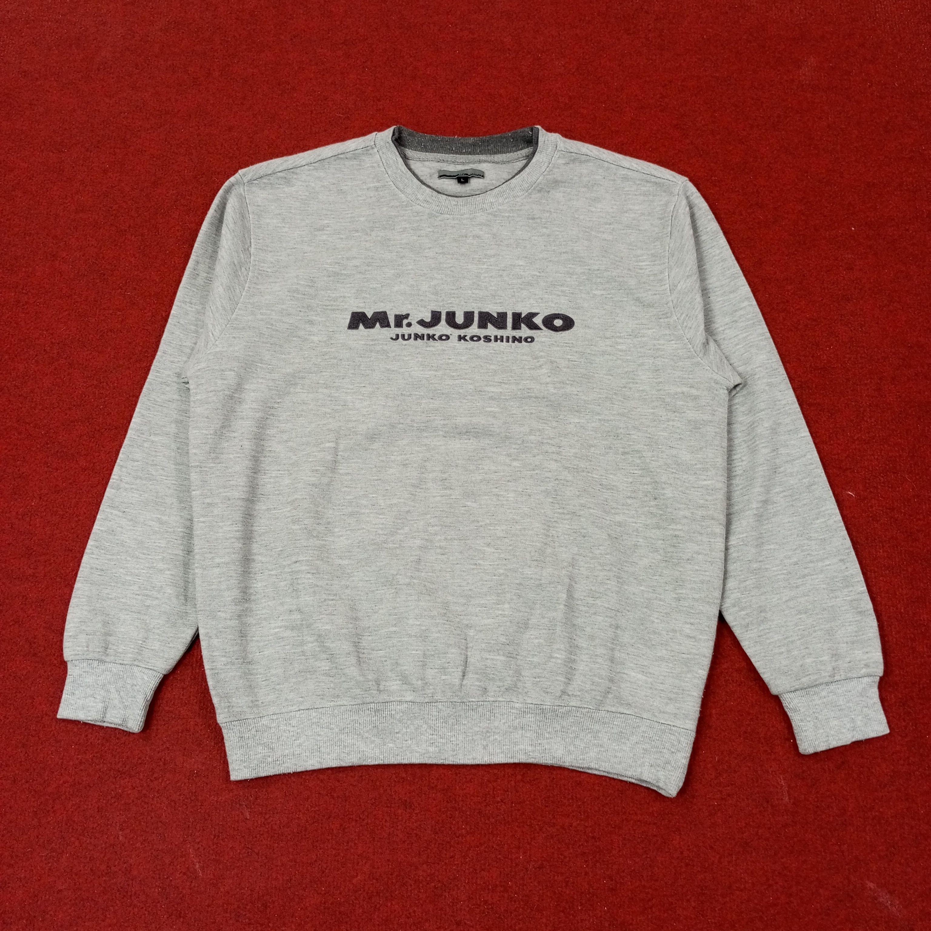 Japanese Brand Mr. Junko Junko Kushino Sweatshirt c247n12 Size US M / EU 48-50 / 2 - 1 Thumbnail
