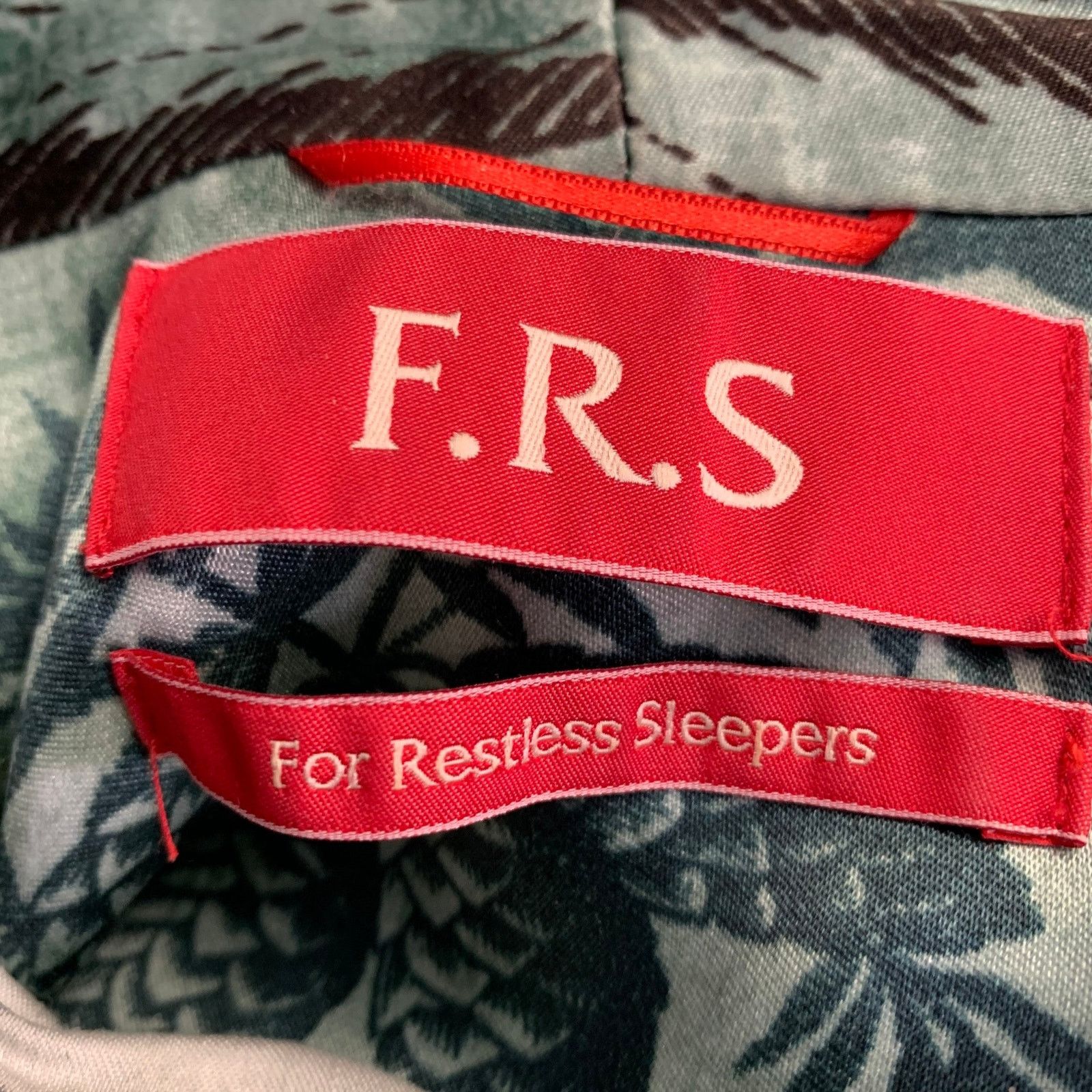 F.R.S F.R.S. Size M Green Brown Cupro Graphic Pajama Pantsuit Size 32" / US 10 / IT 46 - 7 Thumbnail