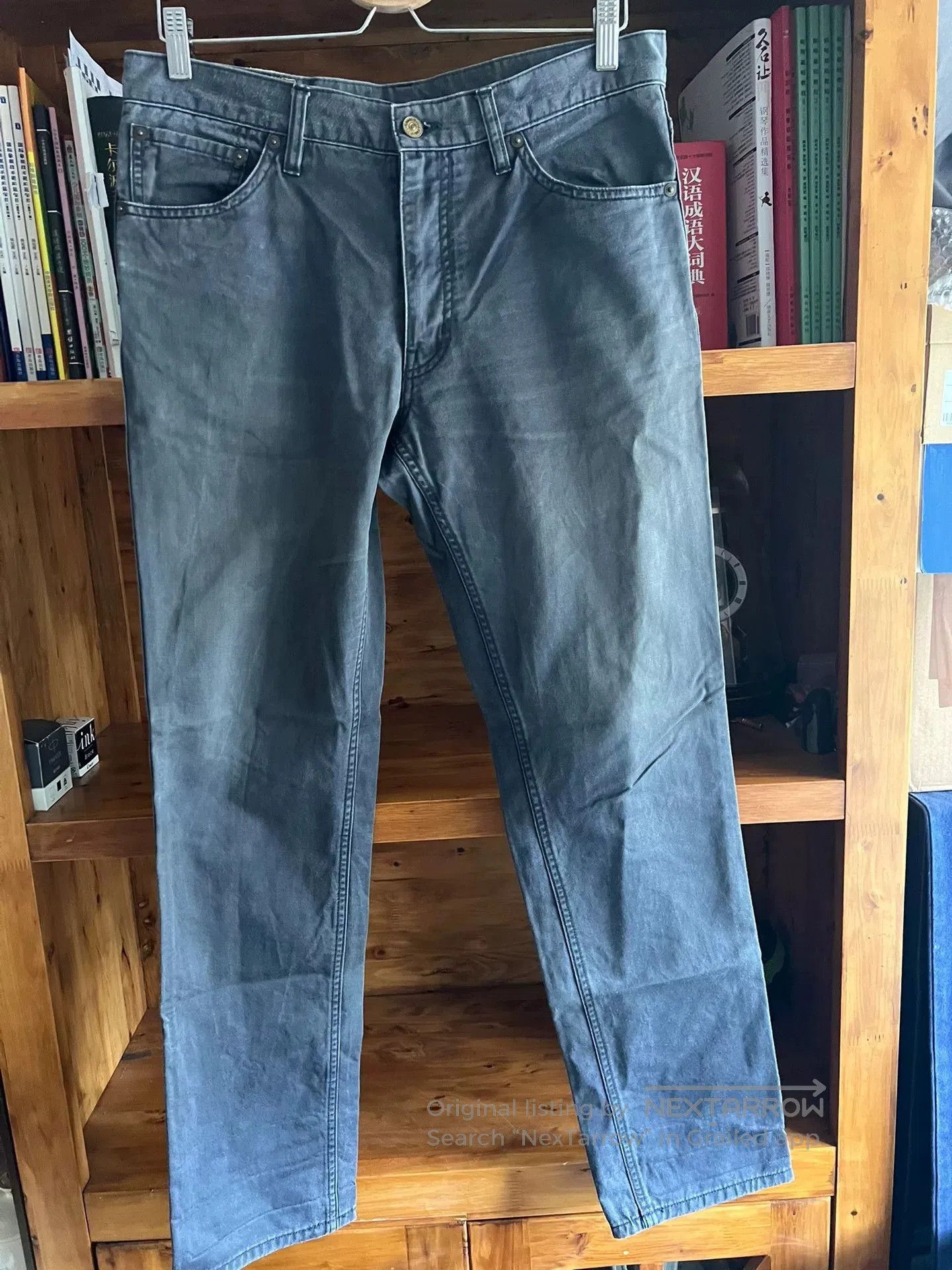 Visvim gray five-pocket casual pants. Size US 34 / EU 50 - 2 Thumbnail