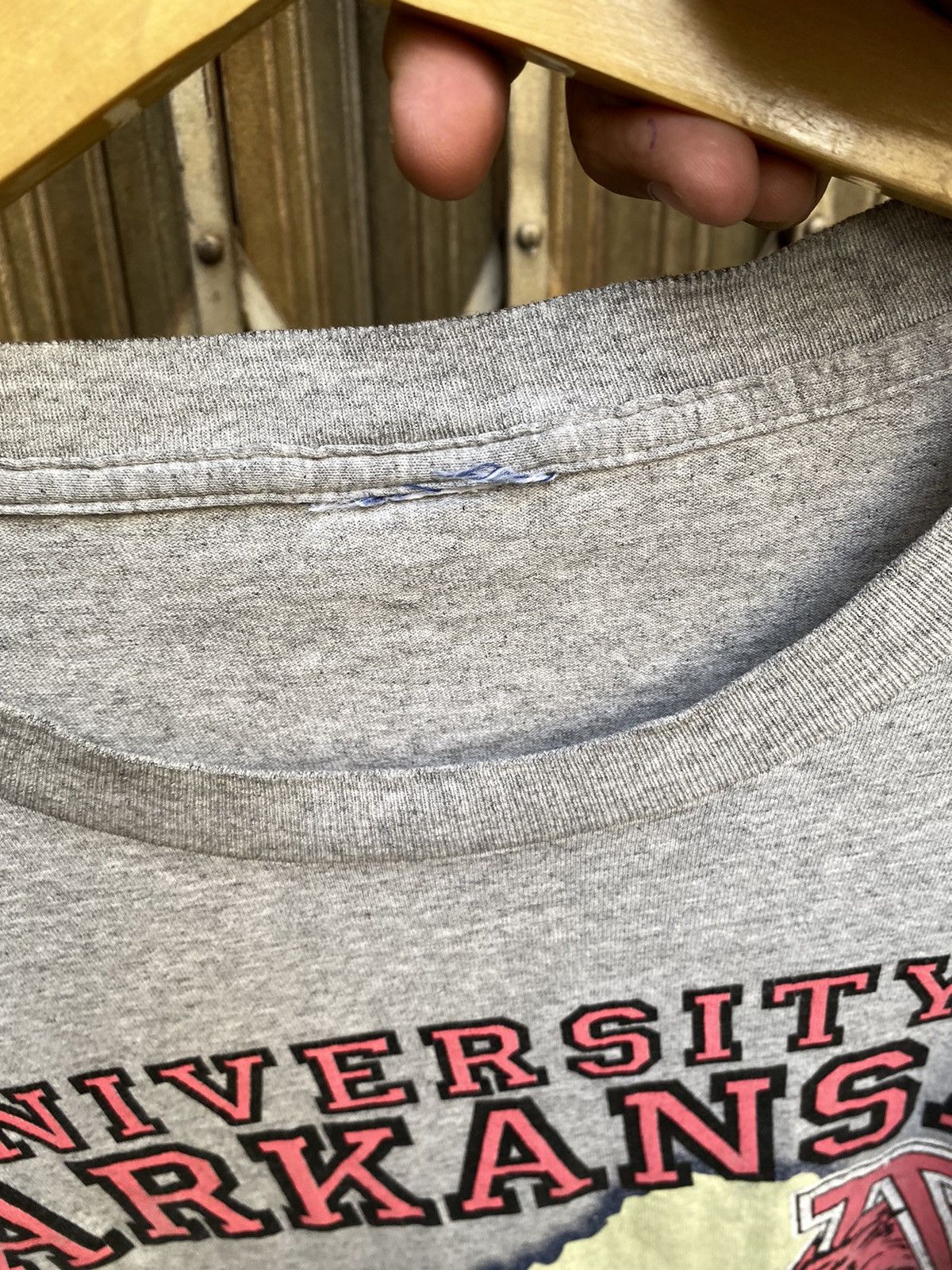 Nutmeg Vintage Nutmeg x Lee Sport 'University of Arkansas' Tee Size US XL / EU 56 / 4 - 6 Thumbnail