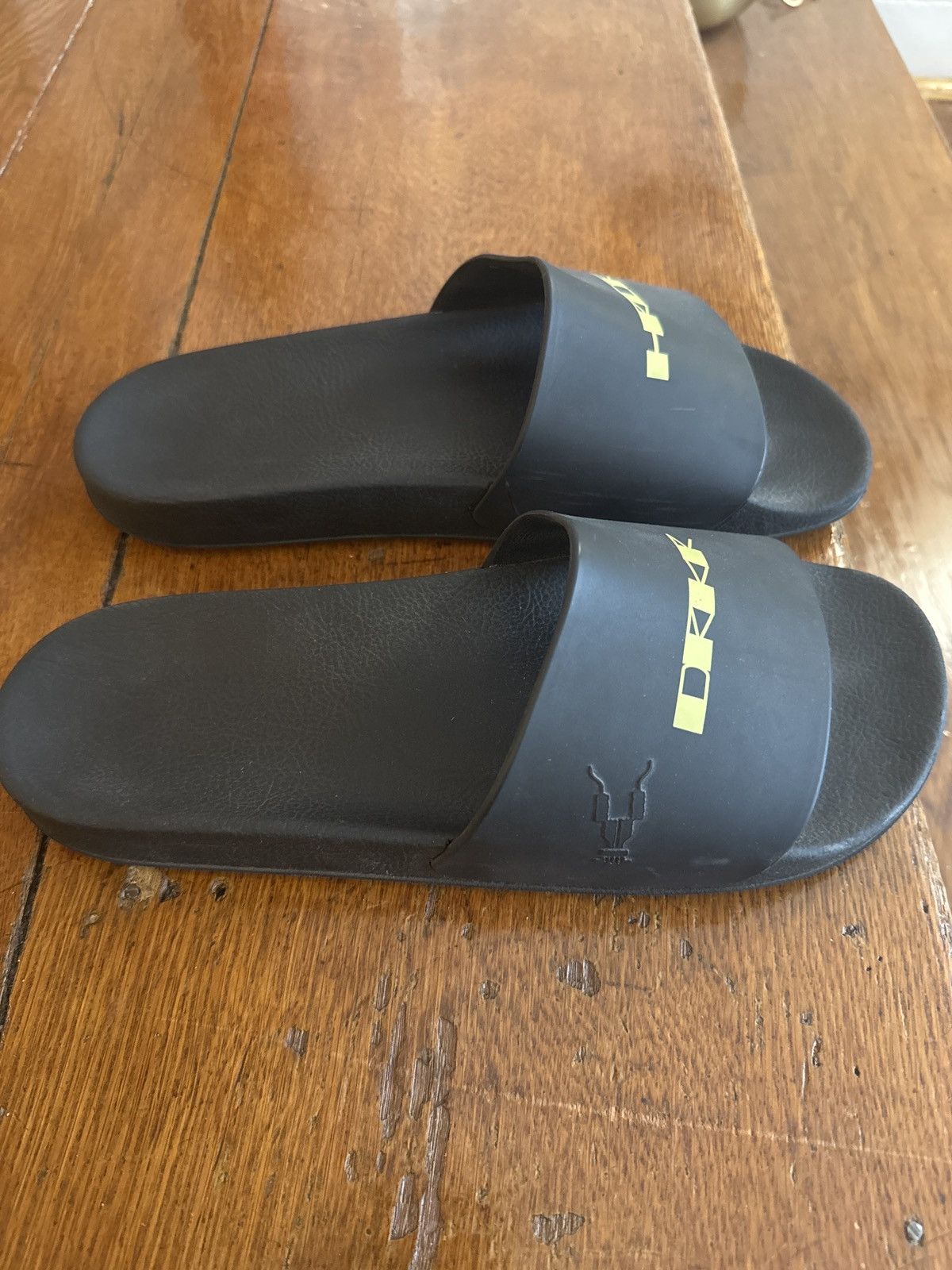 Rick Owens Drkshdw Rick Owens DRKSHDW slides Size US 10 / EU 43 - 3 Thumbnail