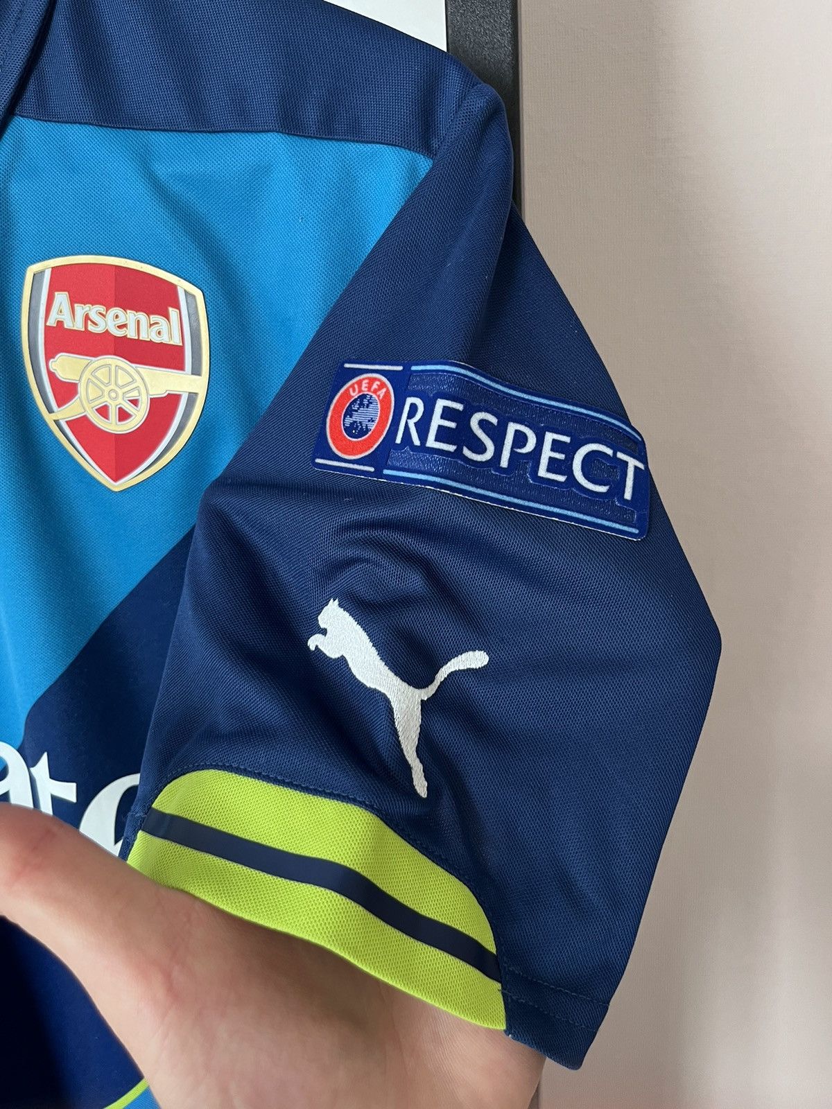 Puma Puma Asenal 17 Alexis Sanchez Polo Home Jersey Blue Size US S / EU 44-46 / 1 - 5 Thumbnail