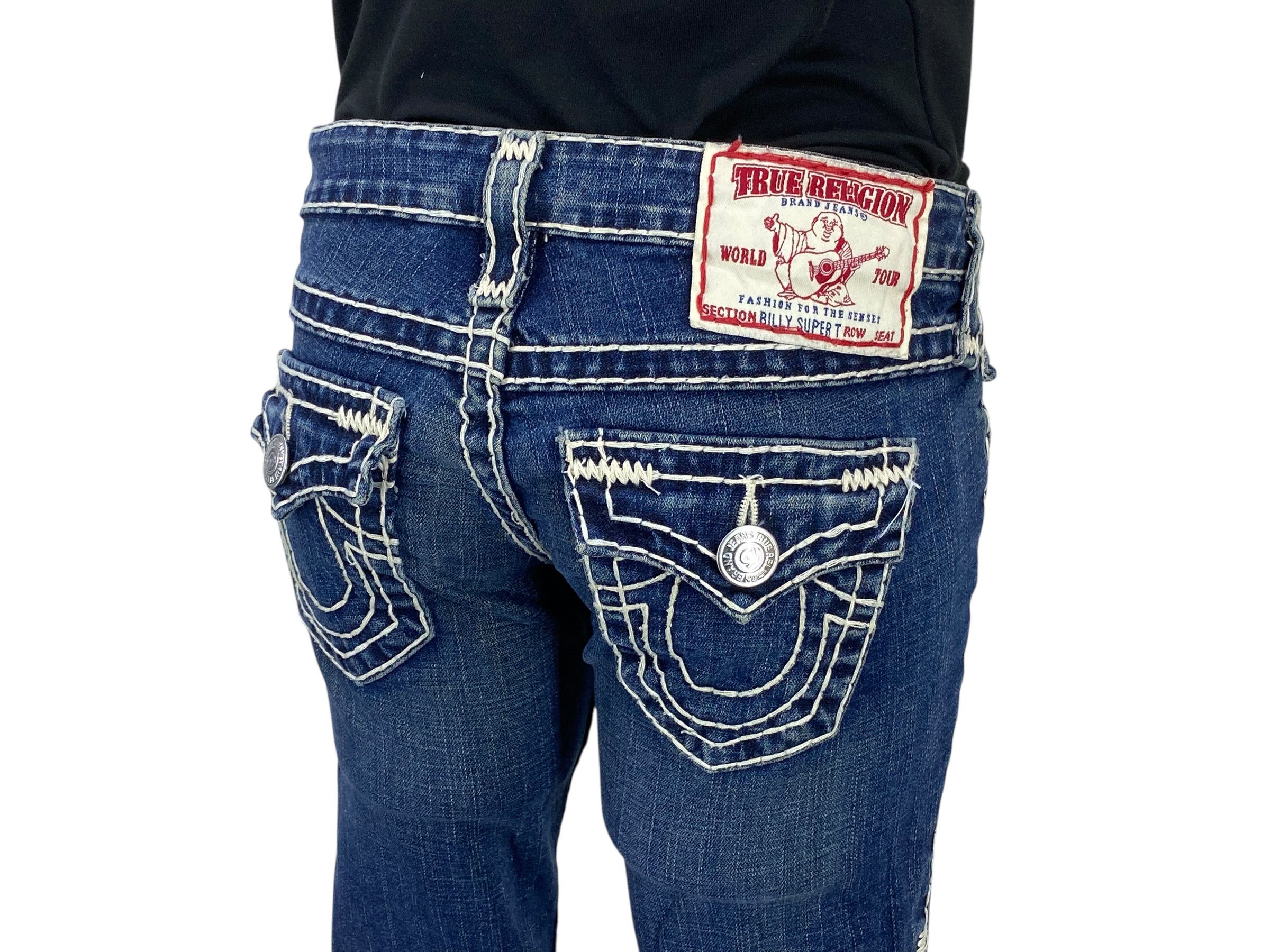 True Religion True Religion Billie Super T Skinny Denim Jeans Size 26" / US 2 / IT 38 - 7 Thumbnail