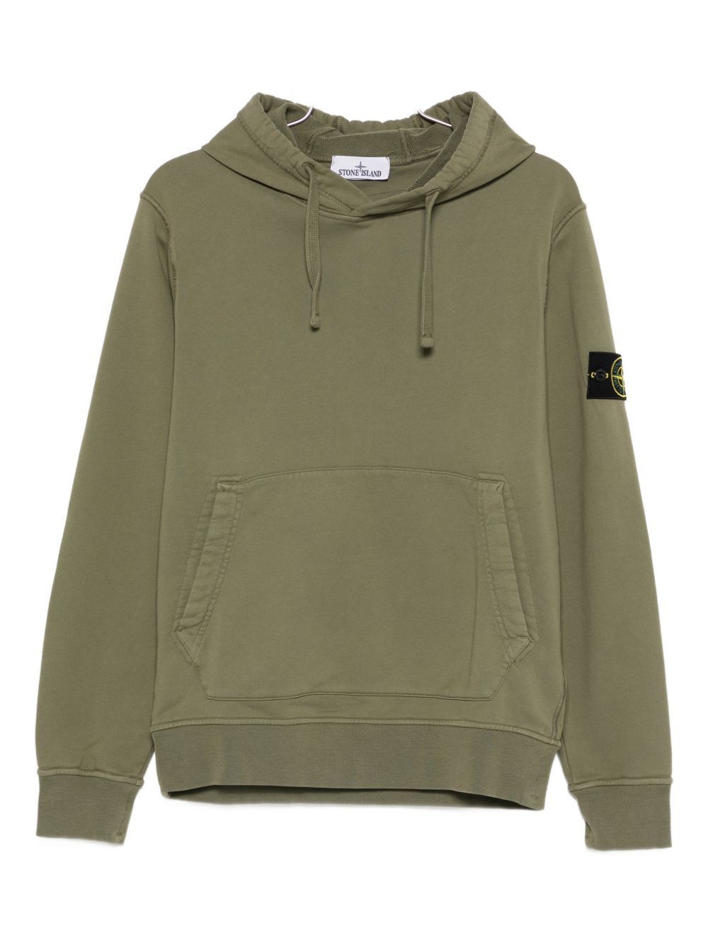 Stone Island LOGO COTTON HOODIE Size US L / EU 52-54 / 3 - 1 Thumbnail