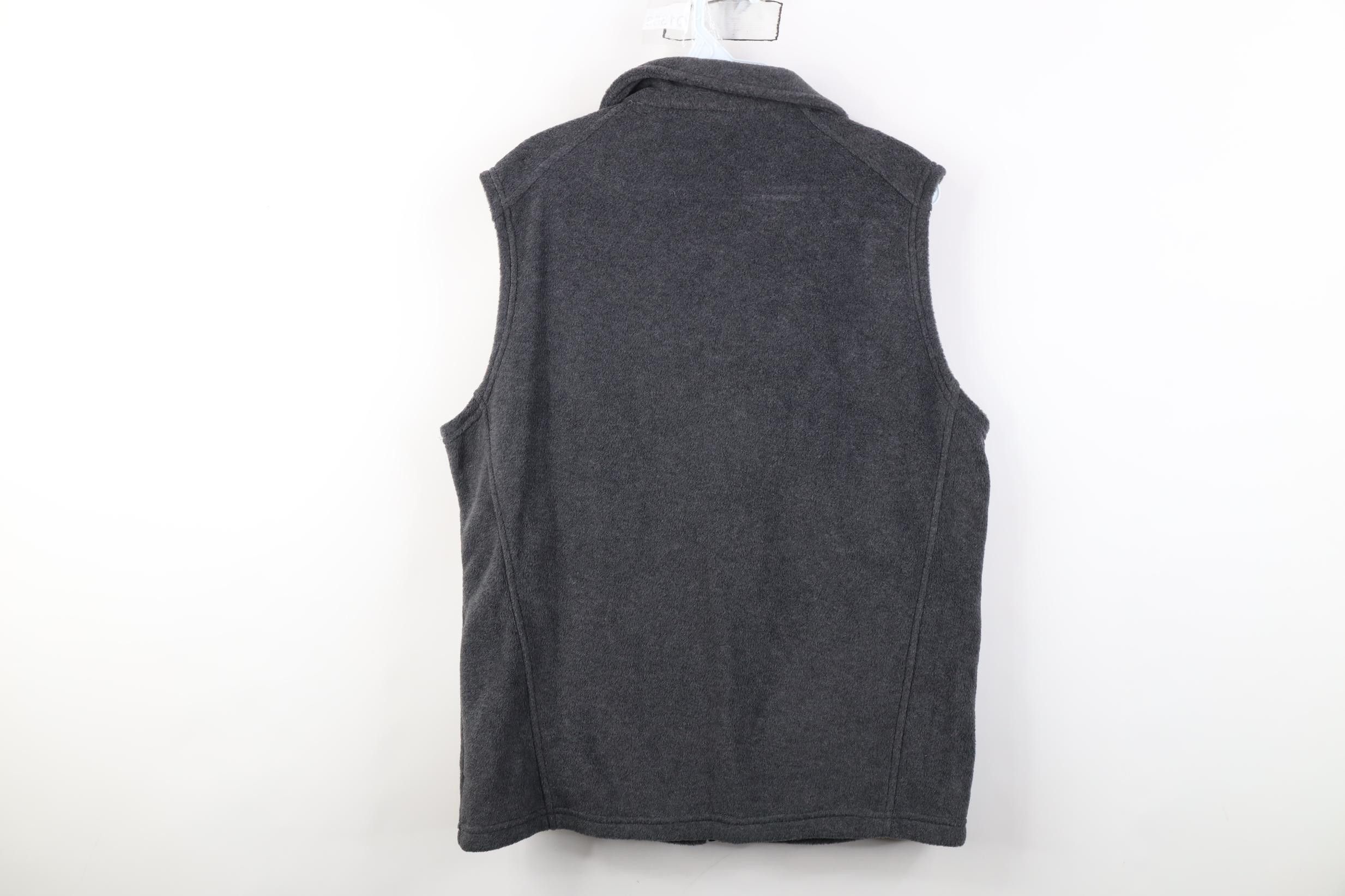 Columbia Deadstock Y2K Columbia Full Zip Fleece Vest Jacket Gray Size US S / EU 44-46 / 1 - 10 Thumbnail