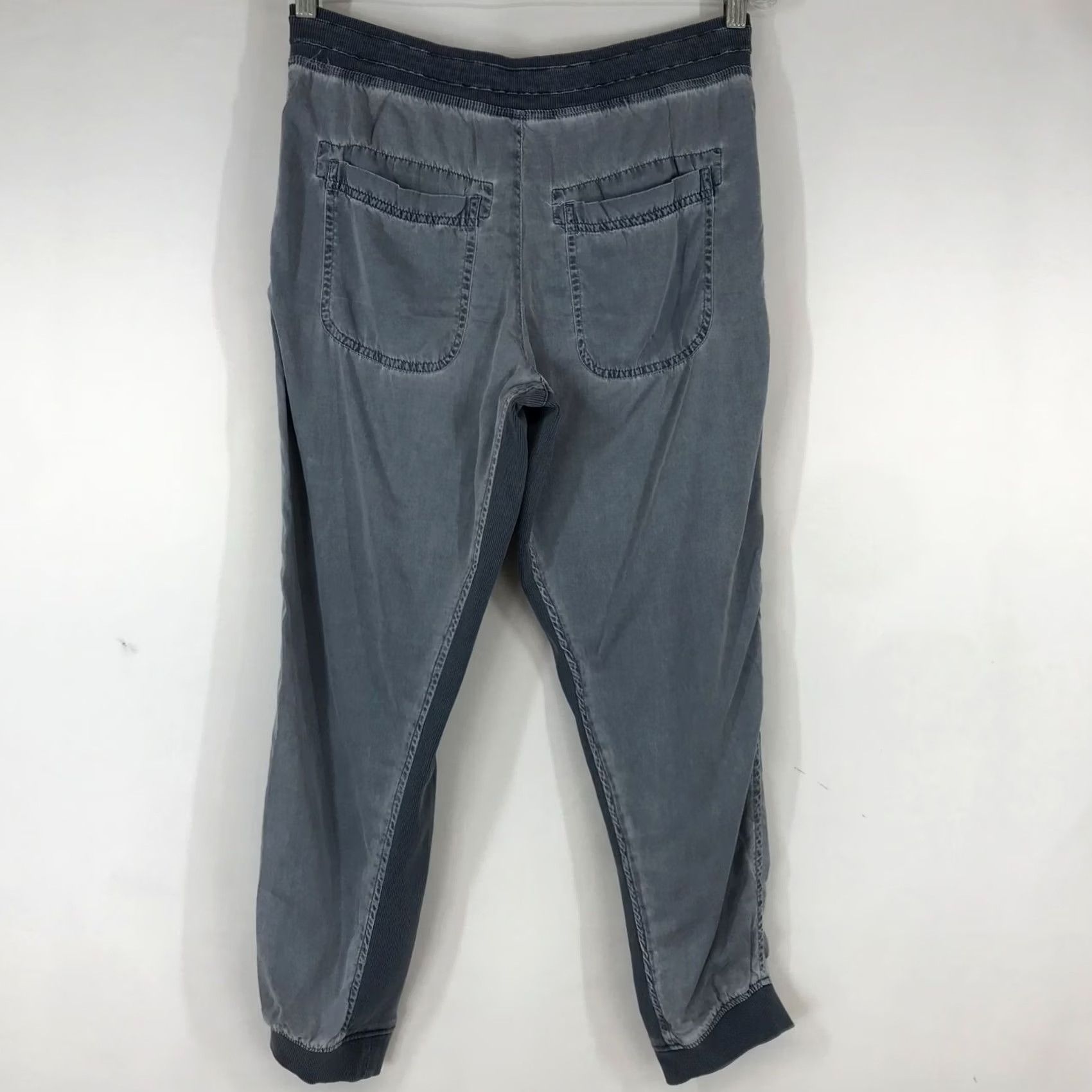 Vintage Sundance Womens Small Blue Lyocell Jogger Pants Size 28" / US 6 / IT 42 - 4 Thumbnail