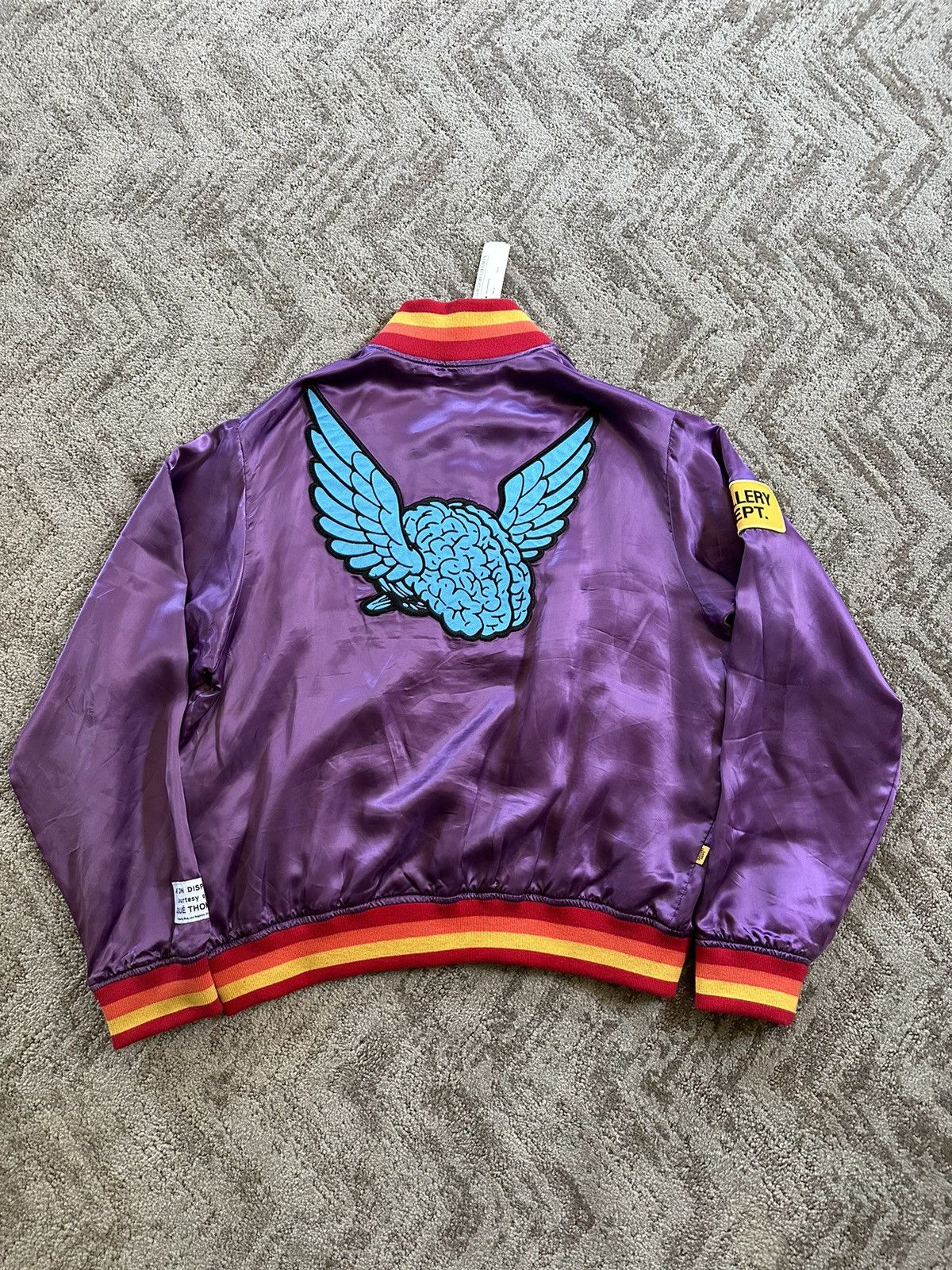 Gallery Dept. Gallery dept. MVP embroidered satin bomber jacket Size US L / EU 52-54 / 3 - 4 Thumbnail