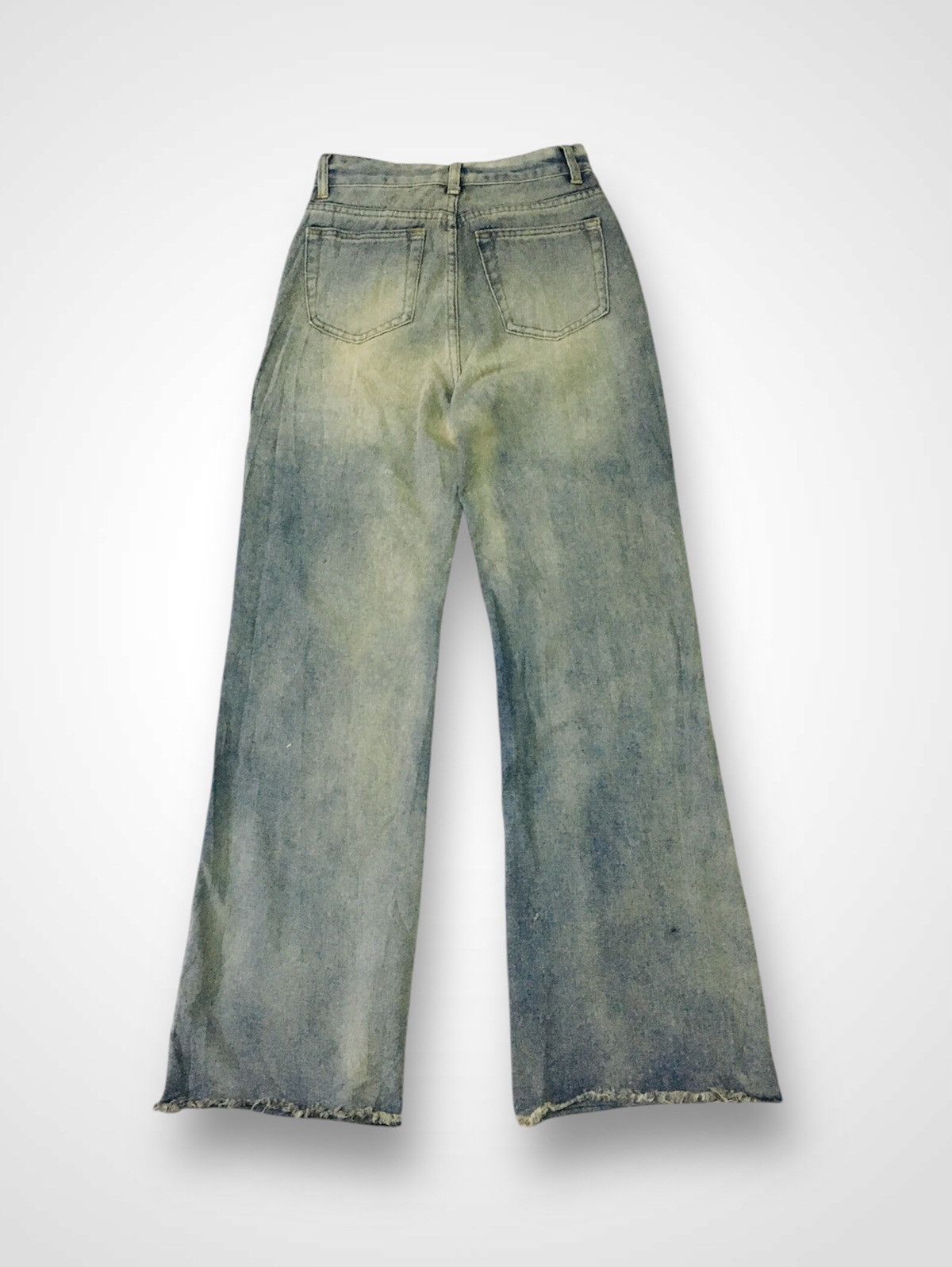 Japanese Brand Unbranded Distressed Jeans (16) Size 26" / US 2 / IT 38 - 2 Thumbnail