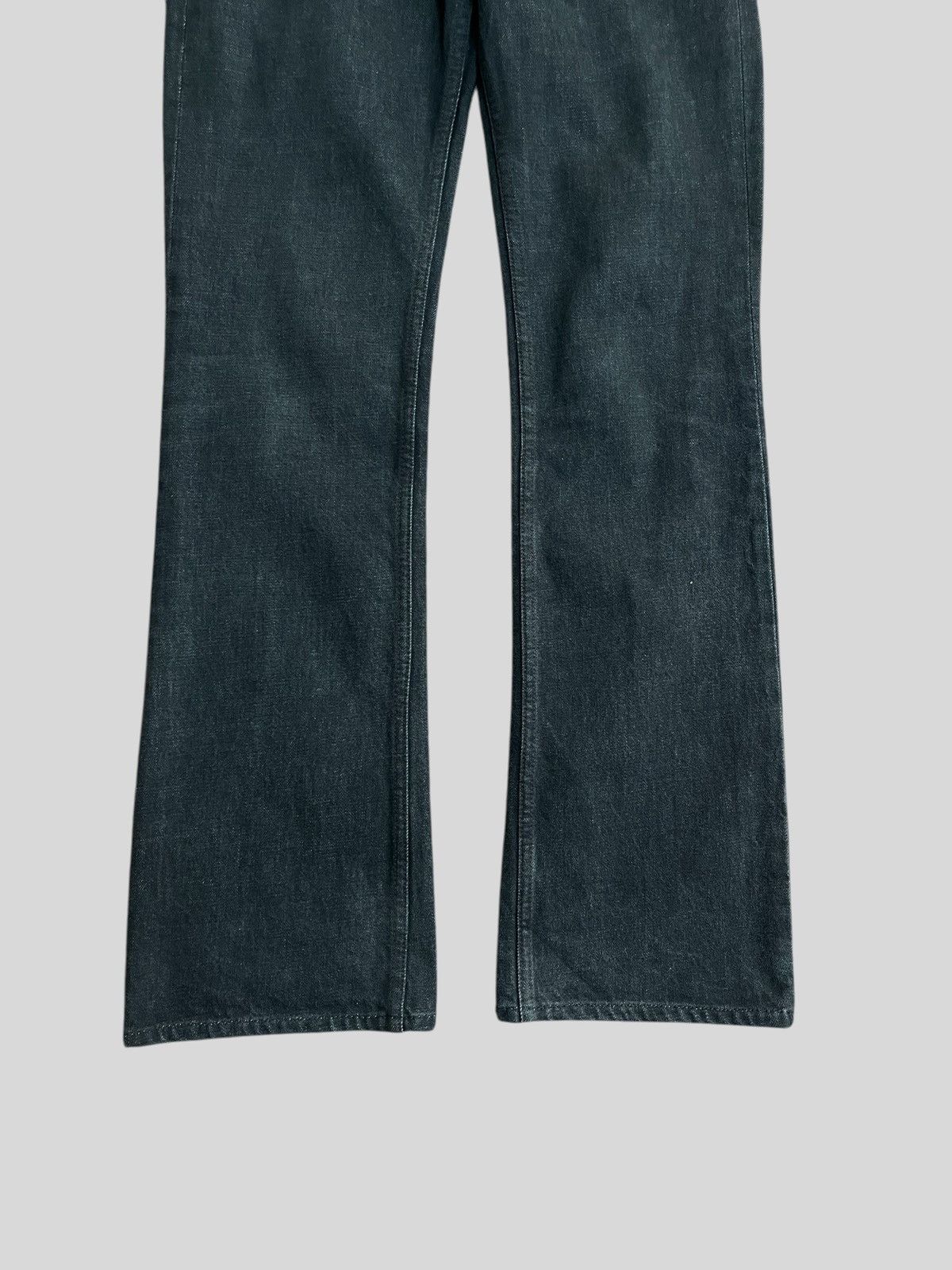 Japanese Brand × RIPVANWINKLE Rip Van Ankle Mini Flare Jean Size 30 x 30 inches Size US 30 / EU 46 - 3 Thumbnail