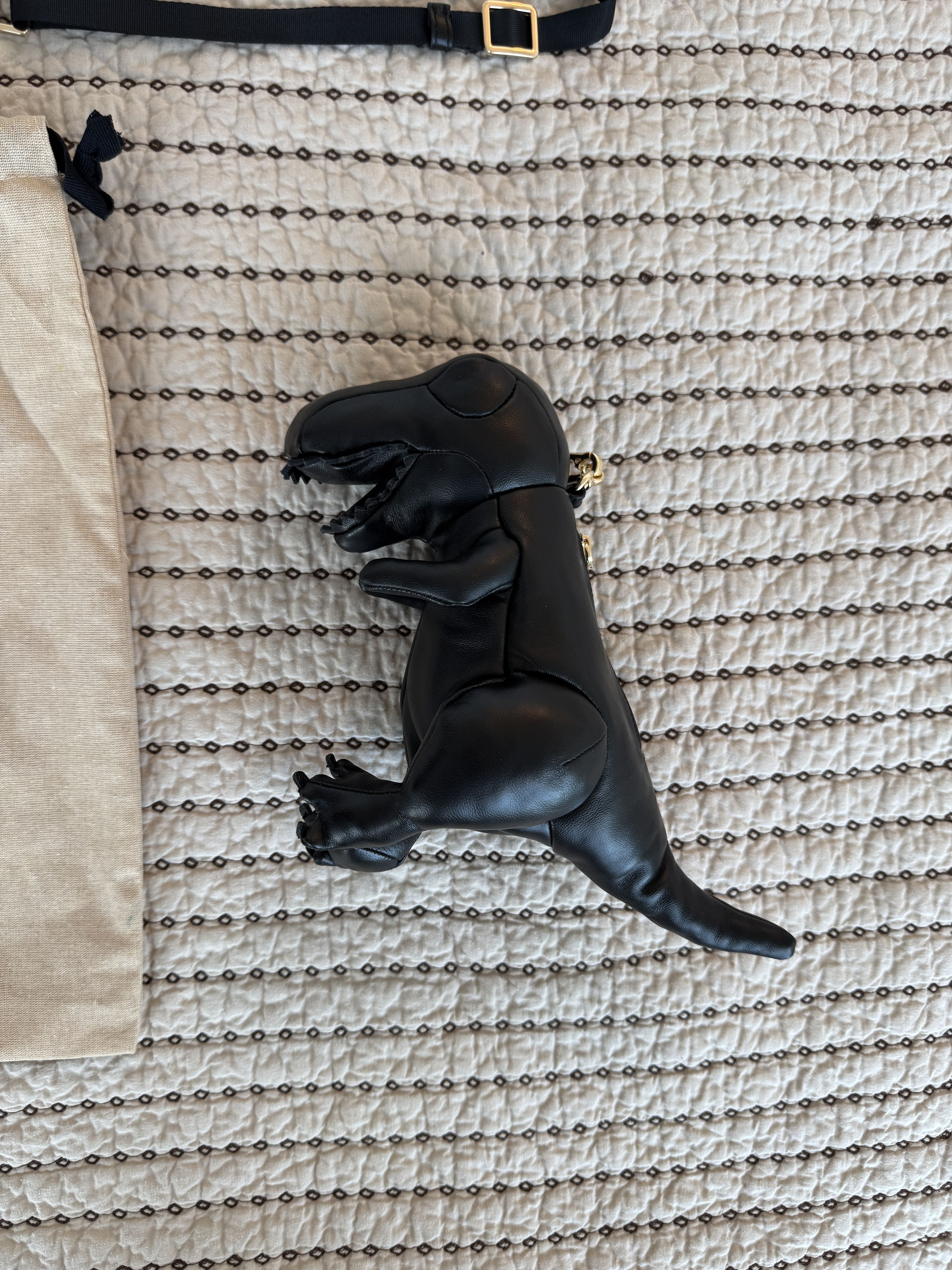 Maison MIHARA YASUHIRO MIHARAYASURHIRO MMY DOLLS COLLECTION T-REX MINI BAG BLACK Size ONE SIZE - 7 Thumbnail