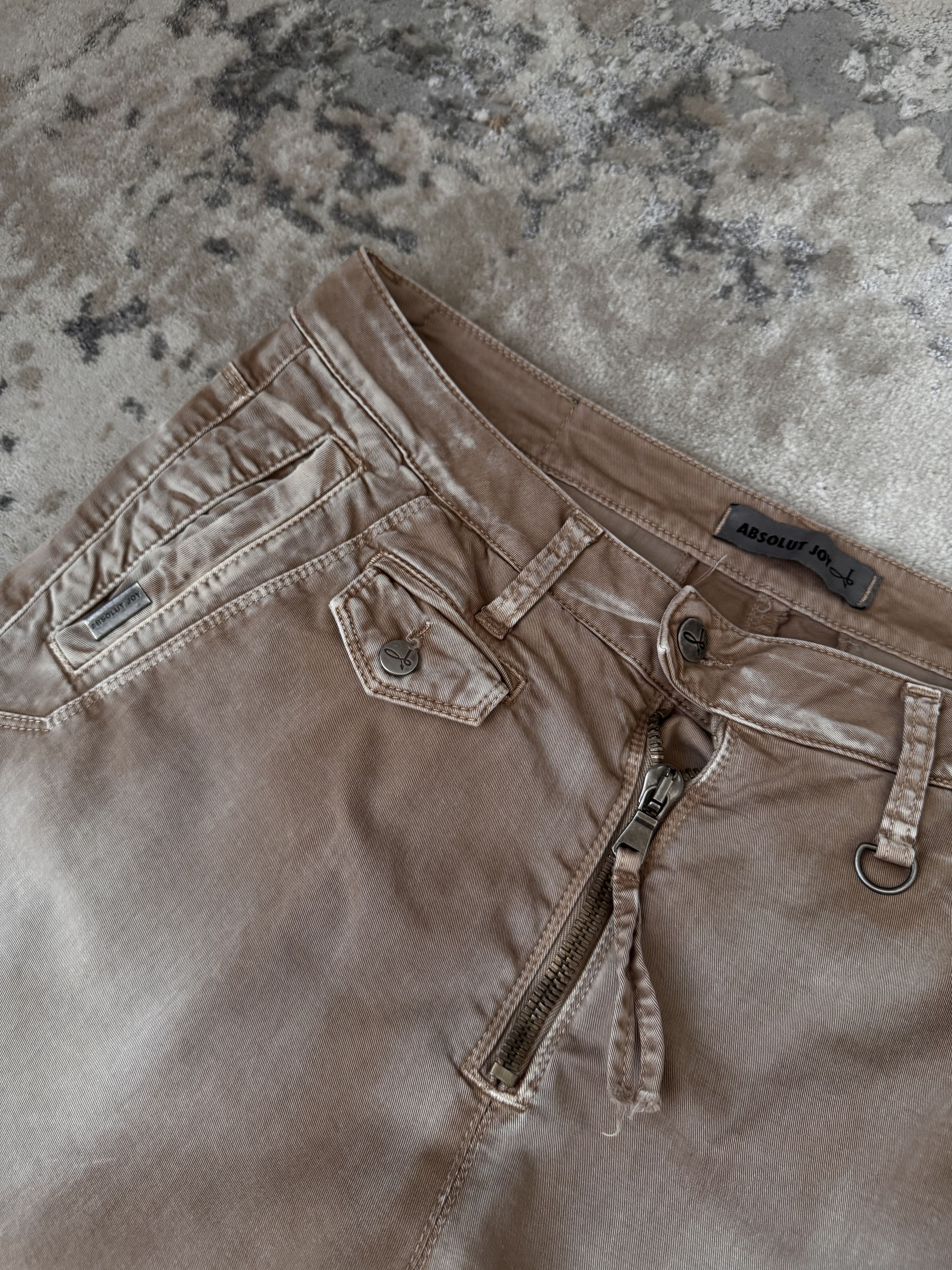 Absolut Joy Vintage Absolut Joy Rare Brown Luxury Italian Denim Jeans Size US 34 / EU 50 - 5 Thumbnail