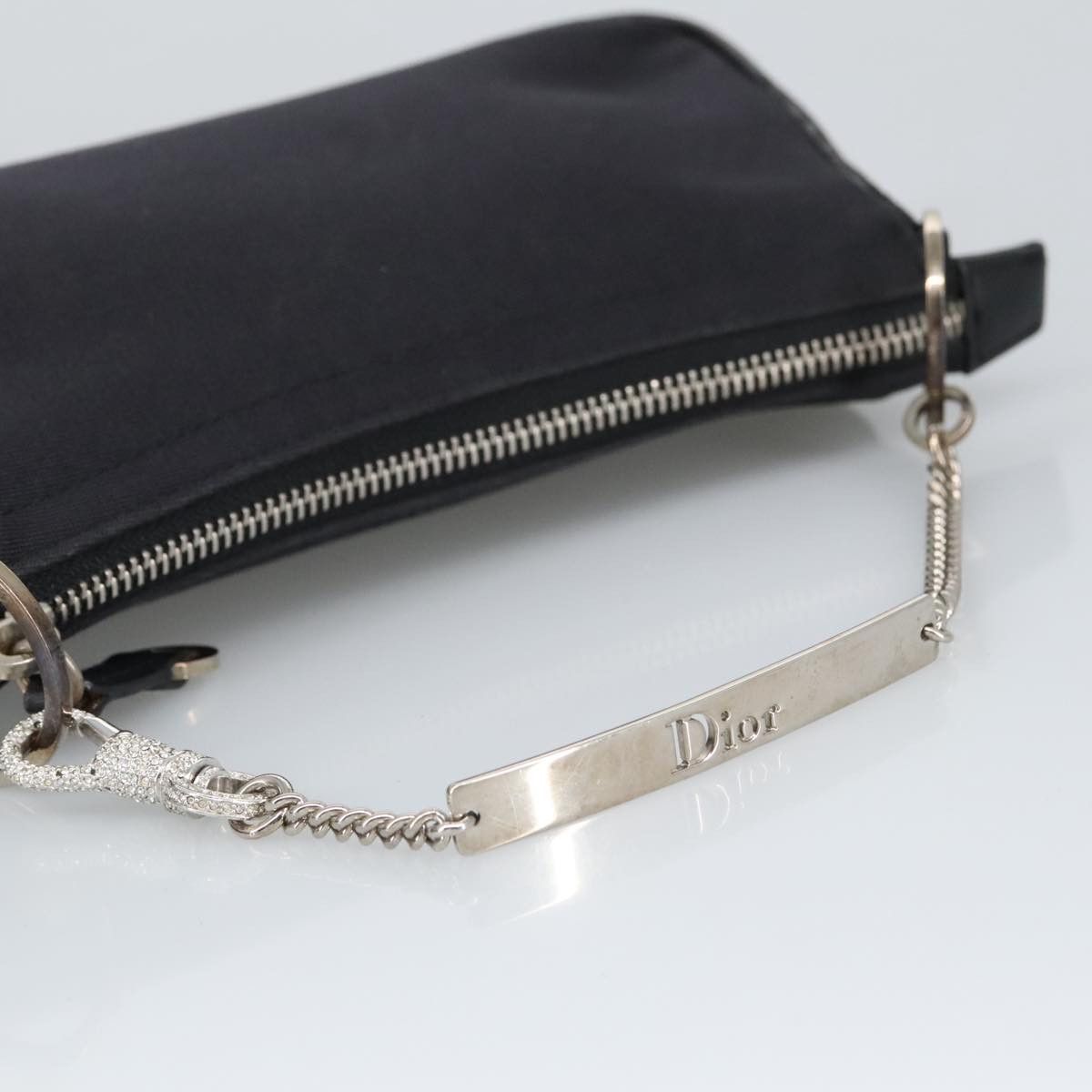 Dior DIOR Hand Bag Canvas Black Size ONE SIZE - 7 Thumbnail