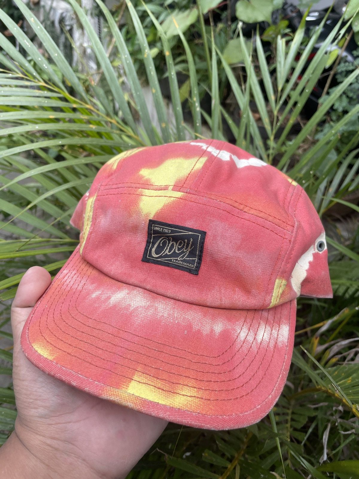 Obey × Vintage OBEY 5PANEL TIEDYE MOTIF Size ONE SIZE - 1 Thumbnail